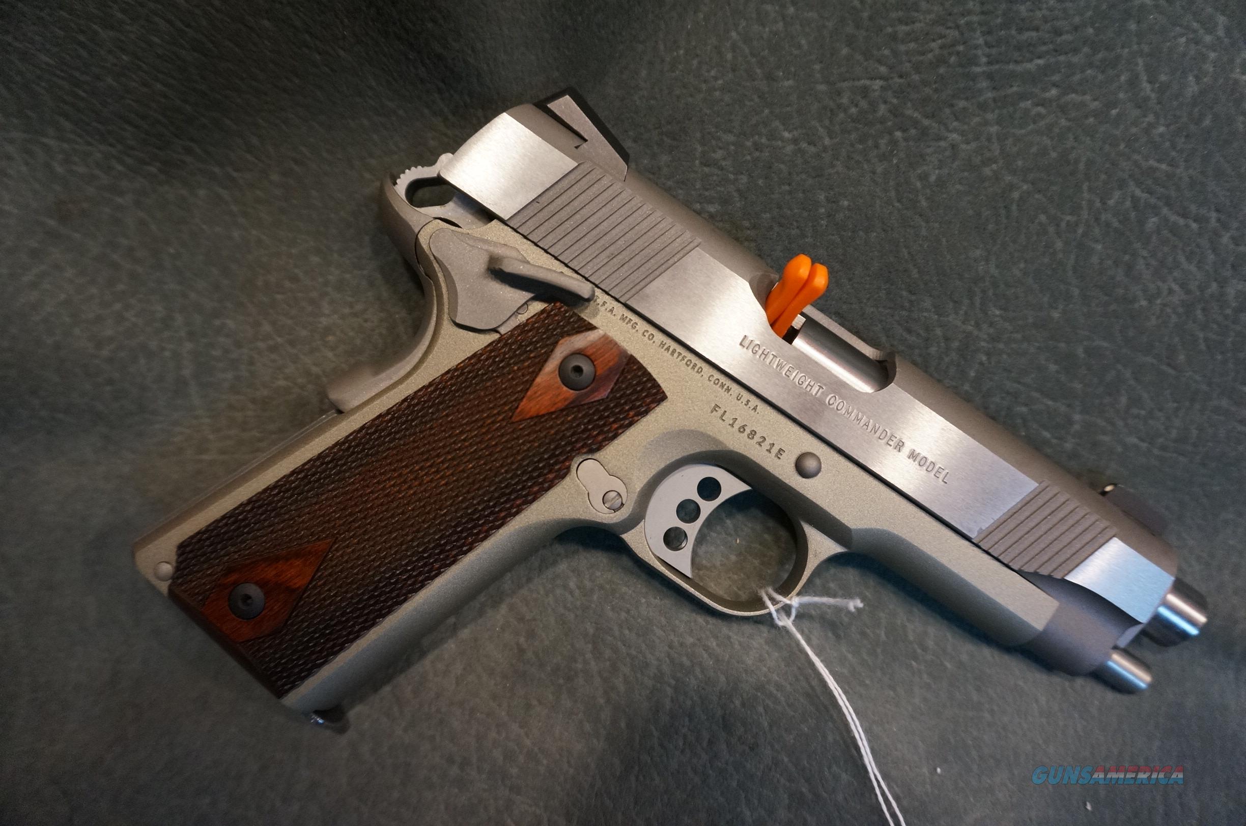 Colt Lightweight Commander 45ACP Nickel/Stainle... for sale