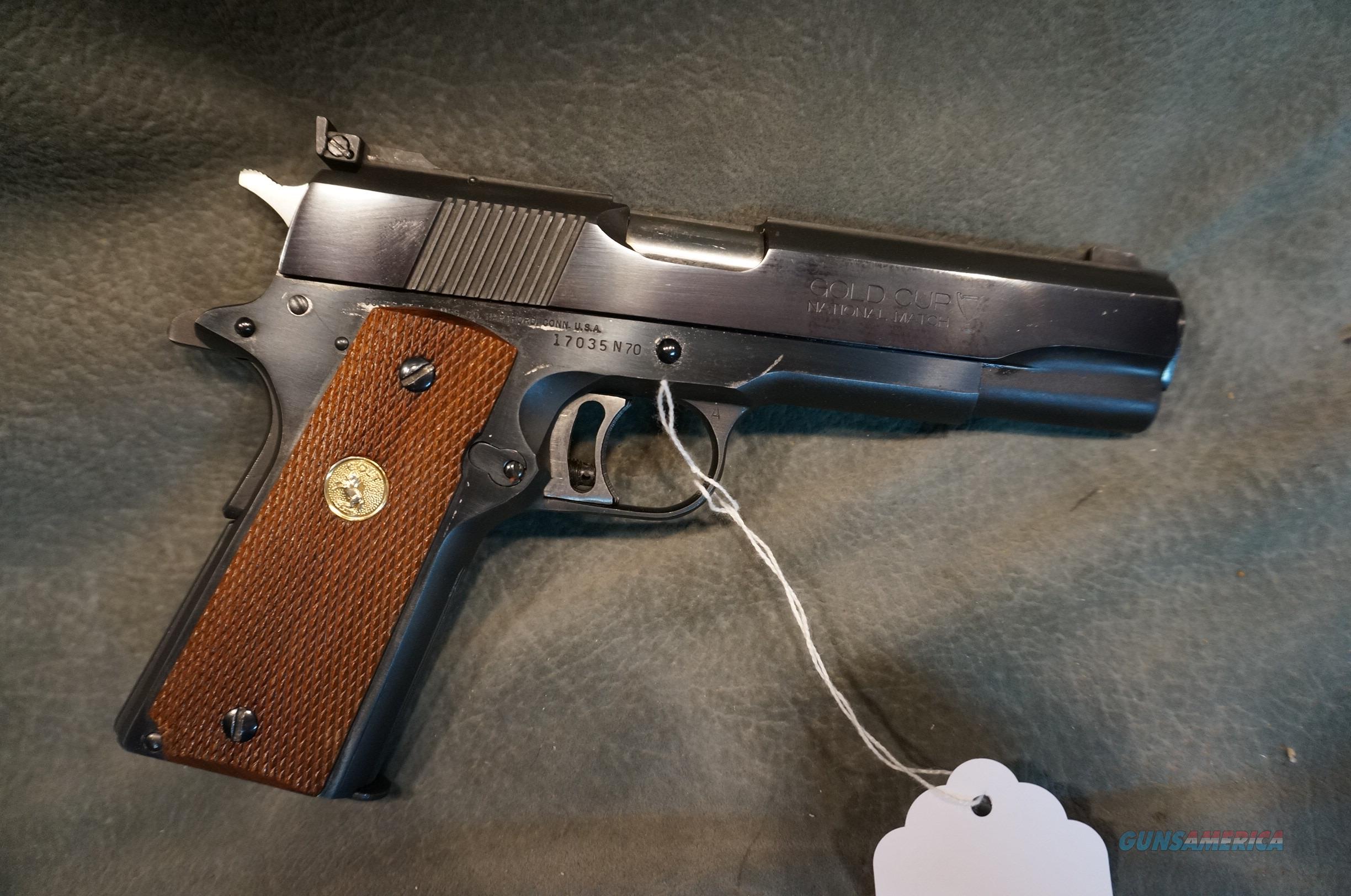 Colt Gold Cup 70 Series National Match 45acp For Sale