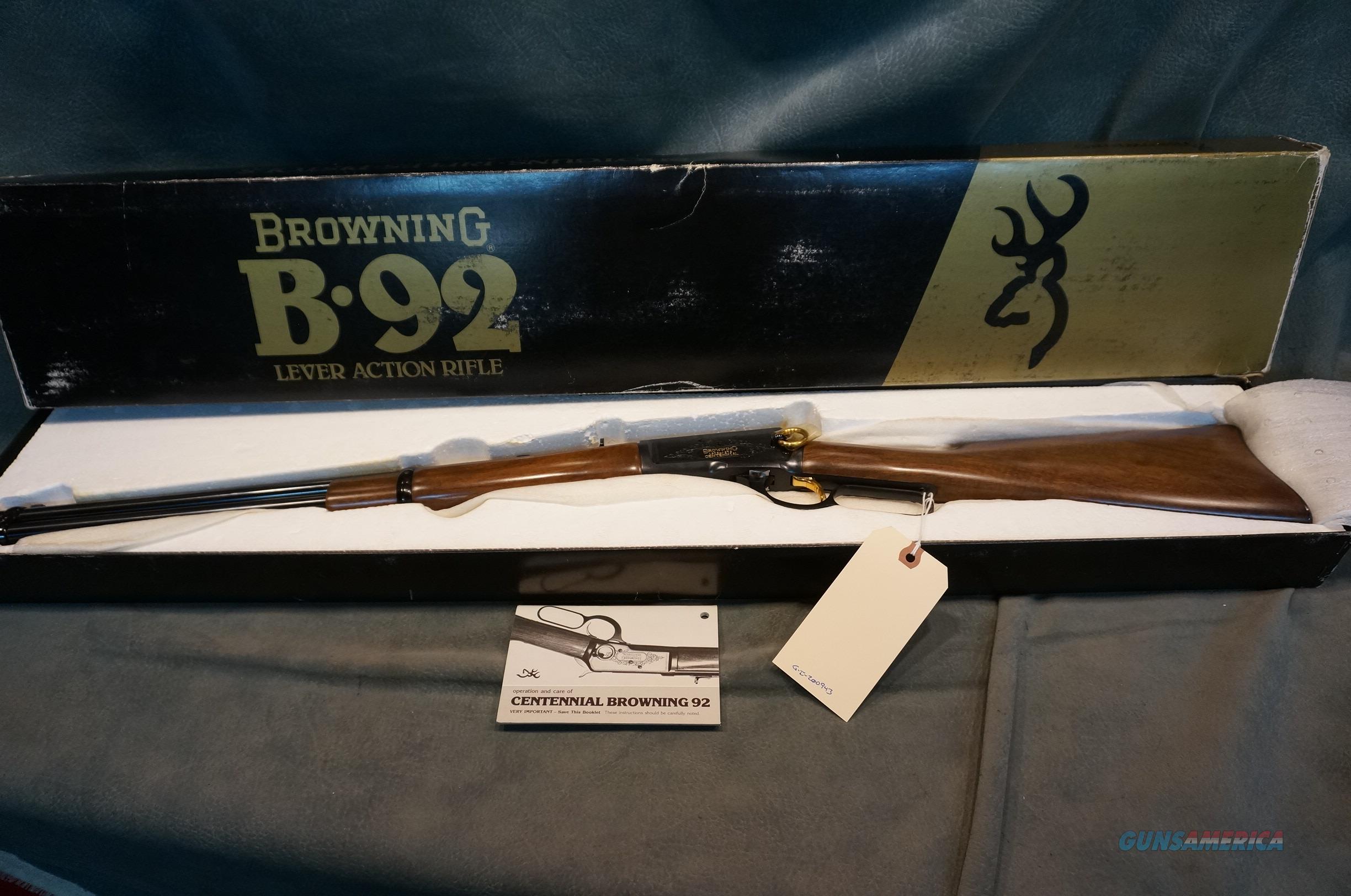 Browning Model 92 Centennial 44Mag ... For Sale At Gunsamerica.com ...