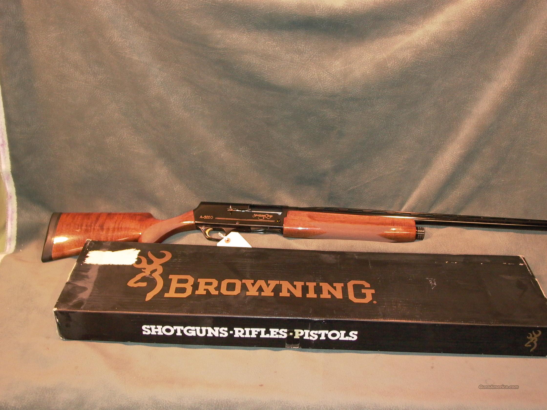 Browning A-500G Sporting Clays 12Ga... for sale at Gunsamerica.com ...