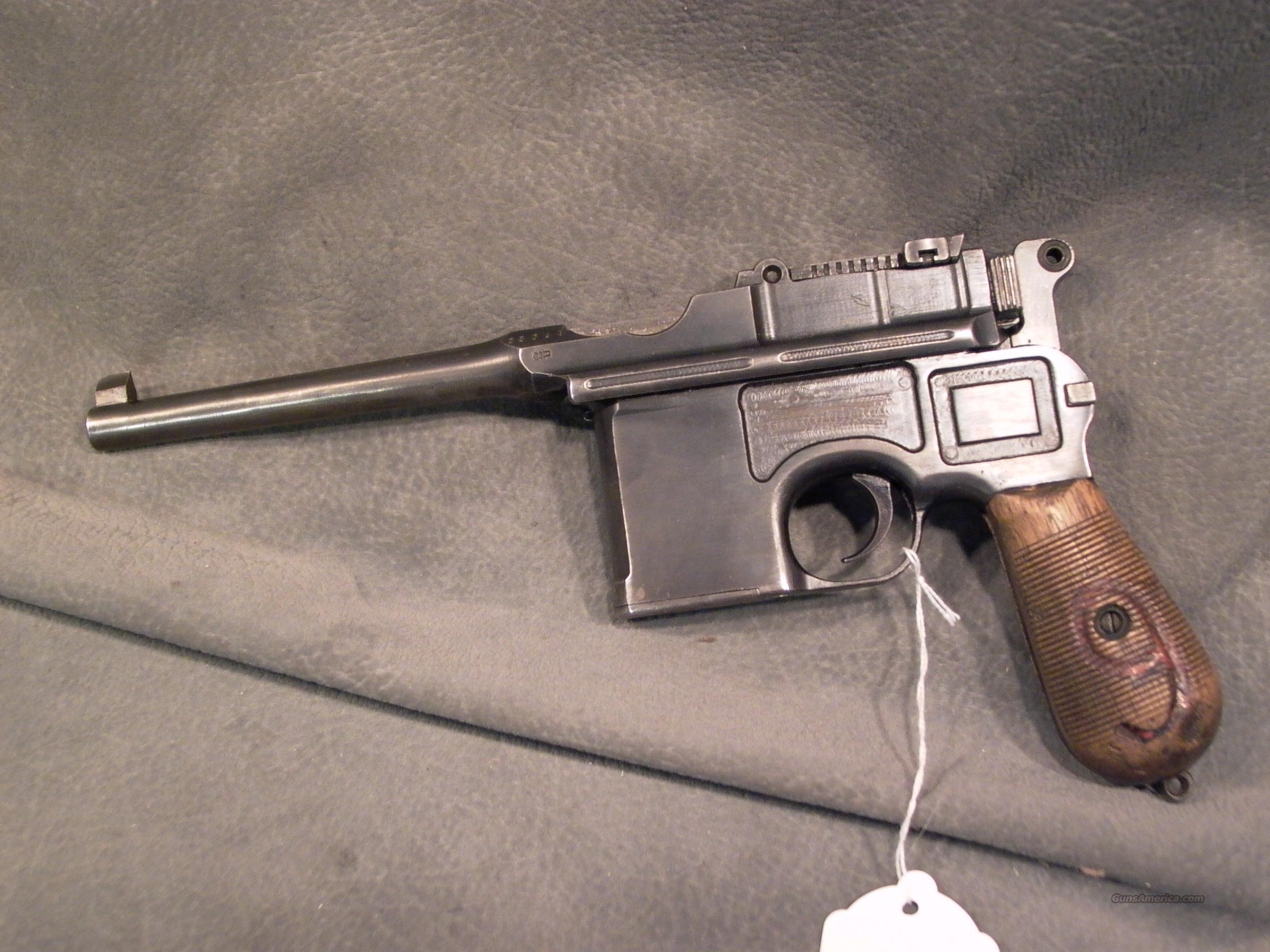 Mauser 1896 Broomhandle Red Nine For Sale At 923964601 5159