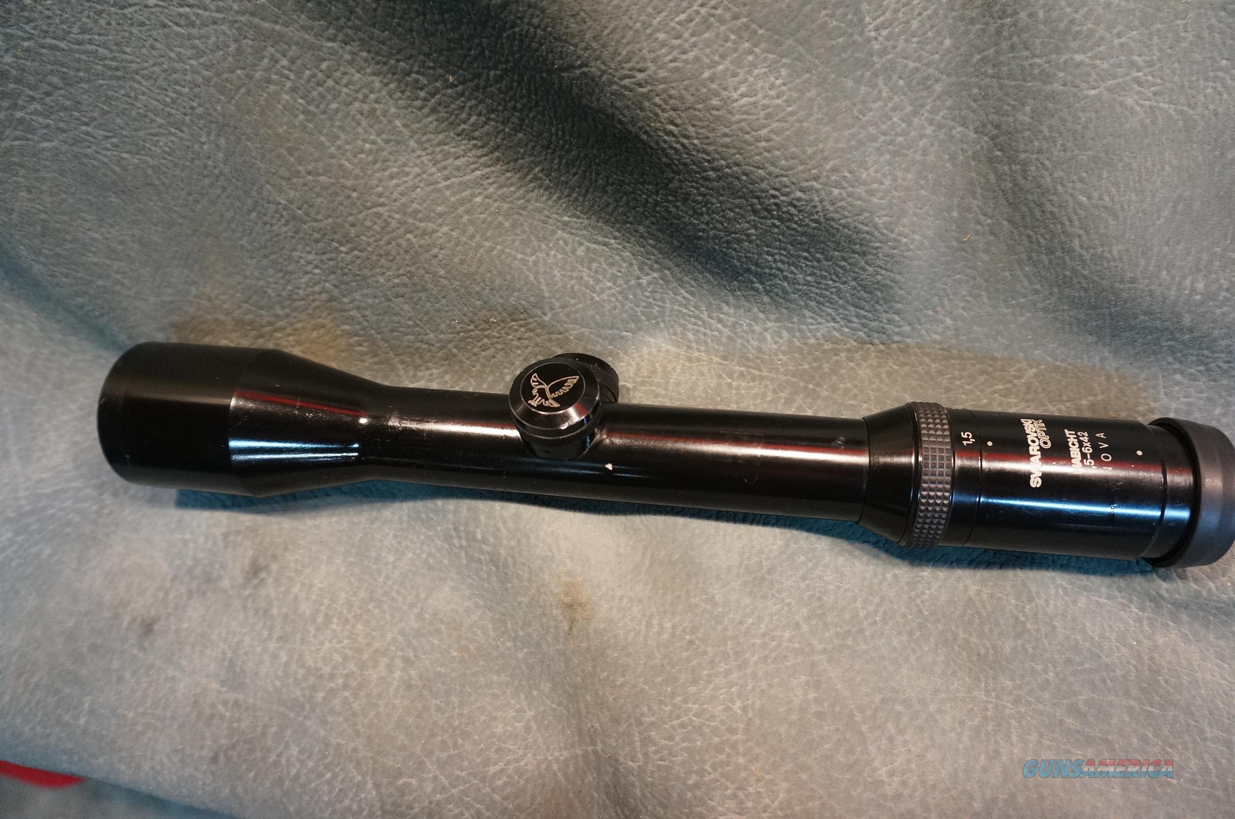 Swarovski 1.5-6x42 Habicht 30mm dup... for sale at Gunsamerica.com ...