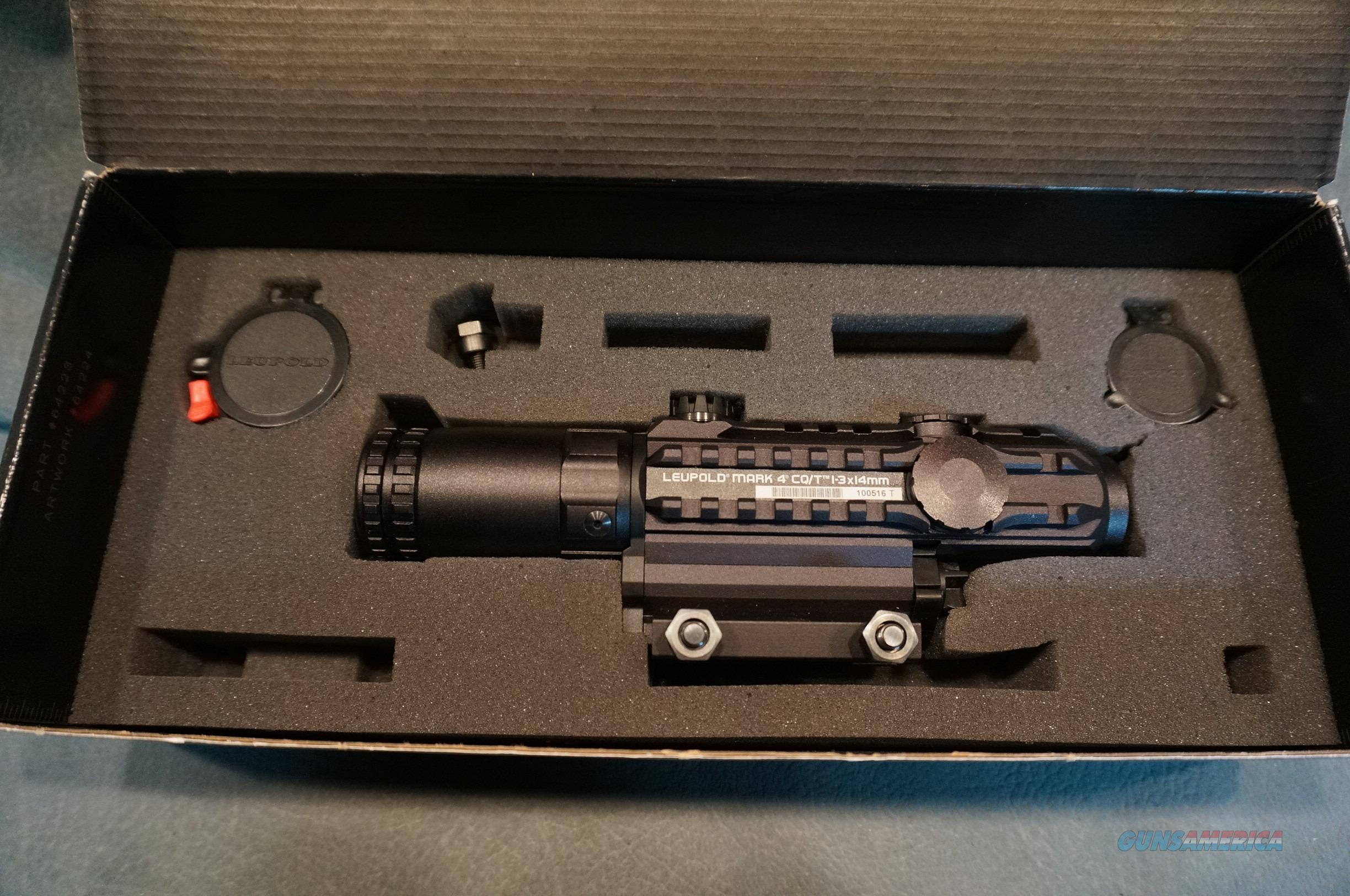 Leupold Mark 4 1-3x14 CQT Illuminat... for sale at Gunsamerica.com ...