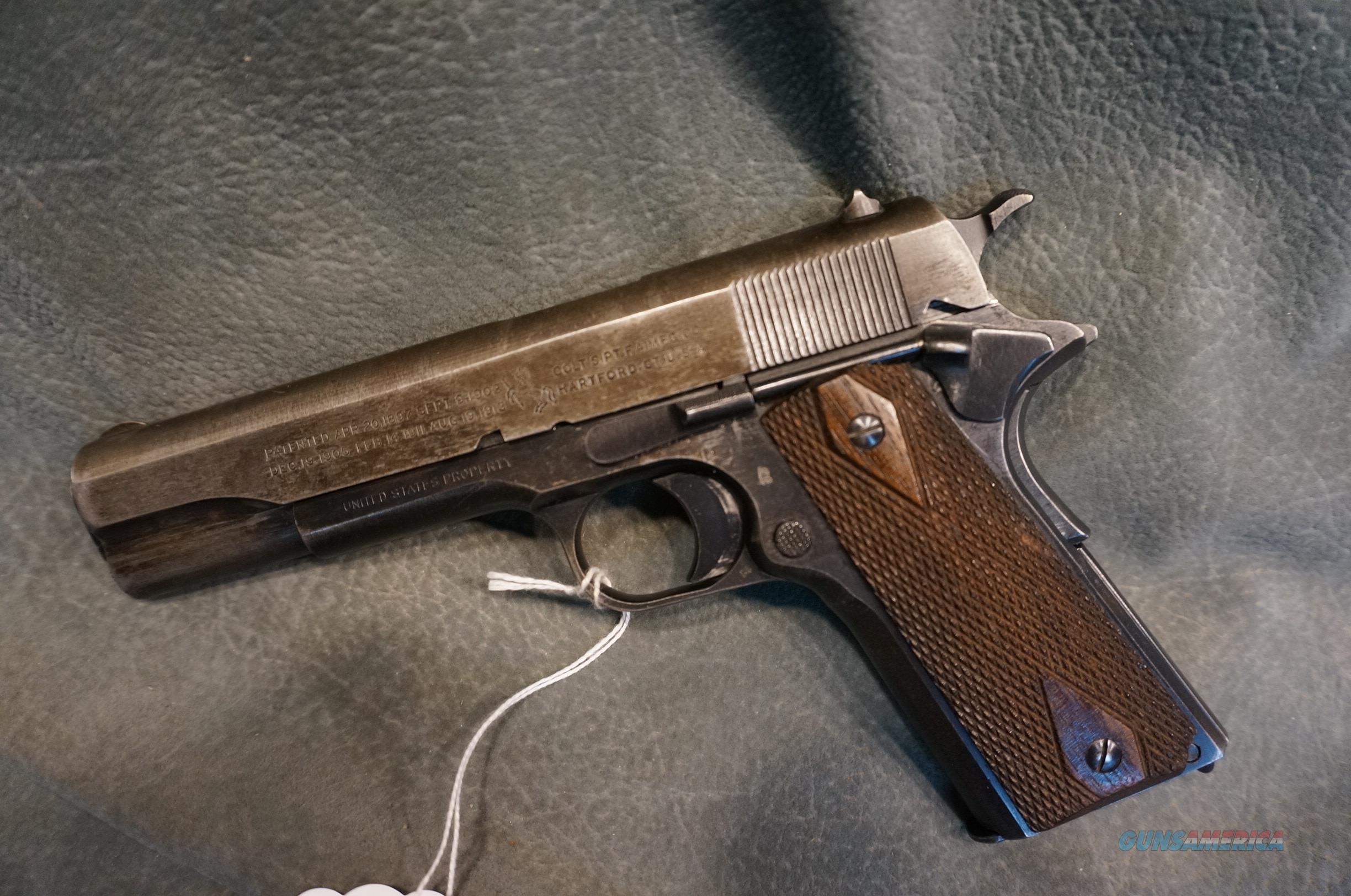 Colt Us Army 1911 45acp Made In 191 For Sale At Gunsamerica.com 