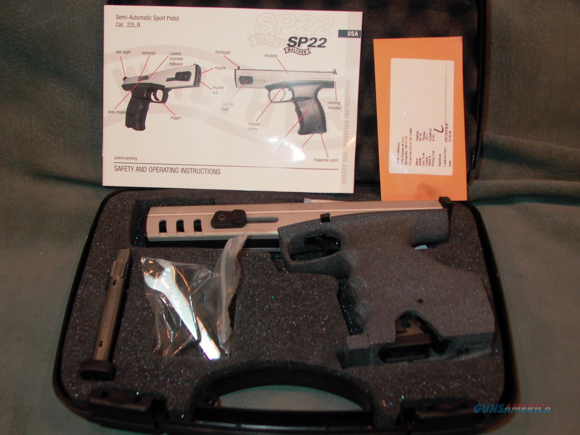 Walther Sp22 M4 Target 22lr For Sale At 937189946 7496