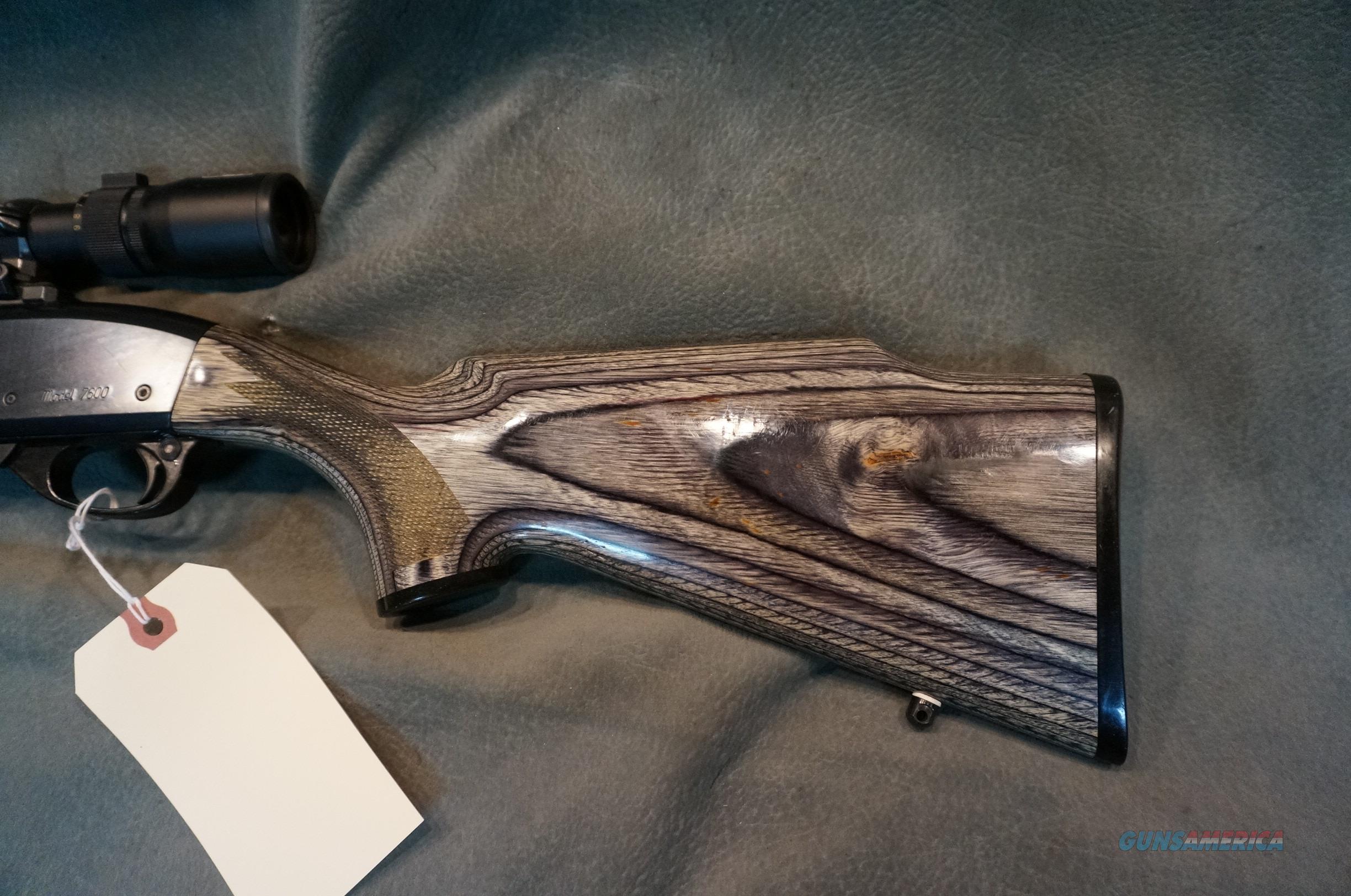 Remington 7600 243 Rare factory bla... for sale at Gunsamerica.com ...