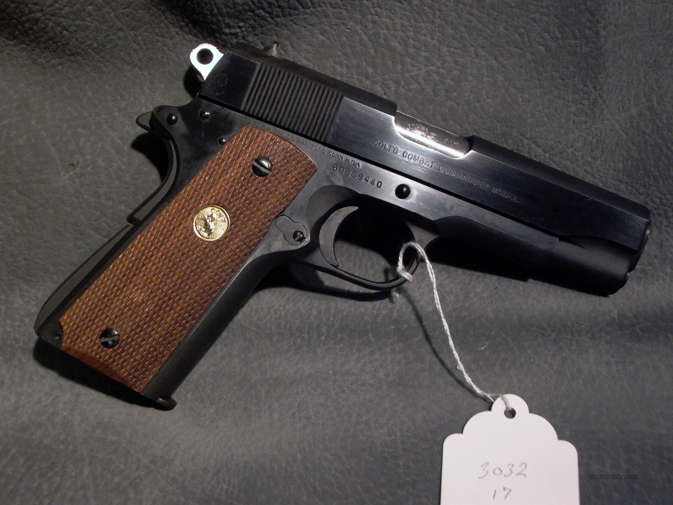 Colt Combat Commander 9mm for sale at Gunsamerica.com: 963547140