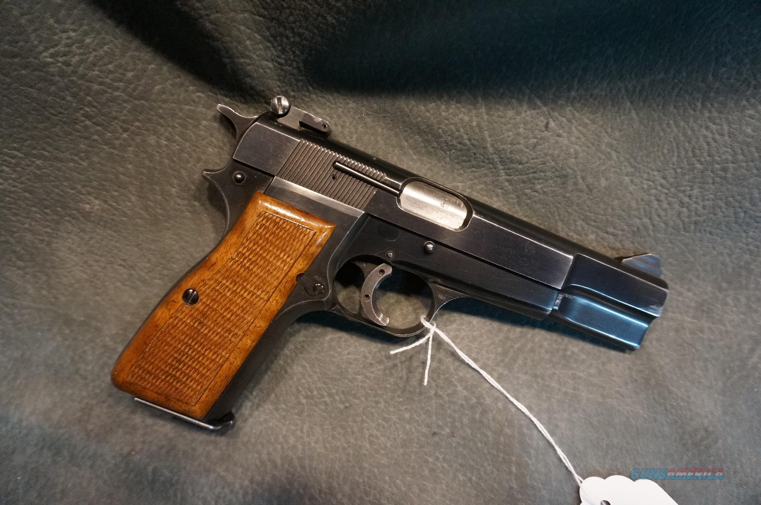 Browning Hi Power 9mm Belgium w/adj... for sale at Gunsamerica.com ...