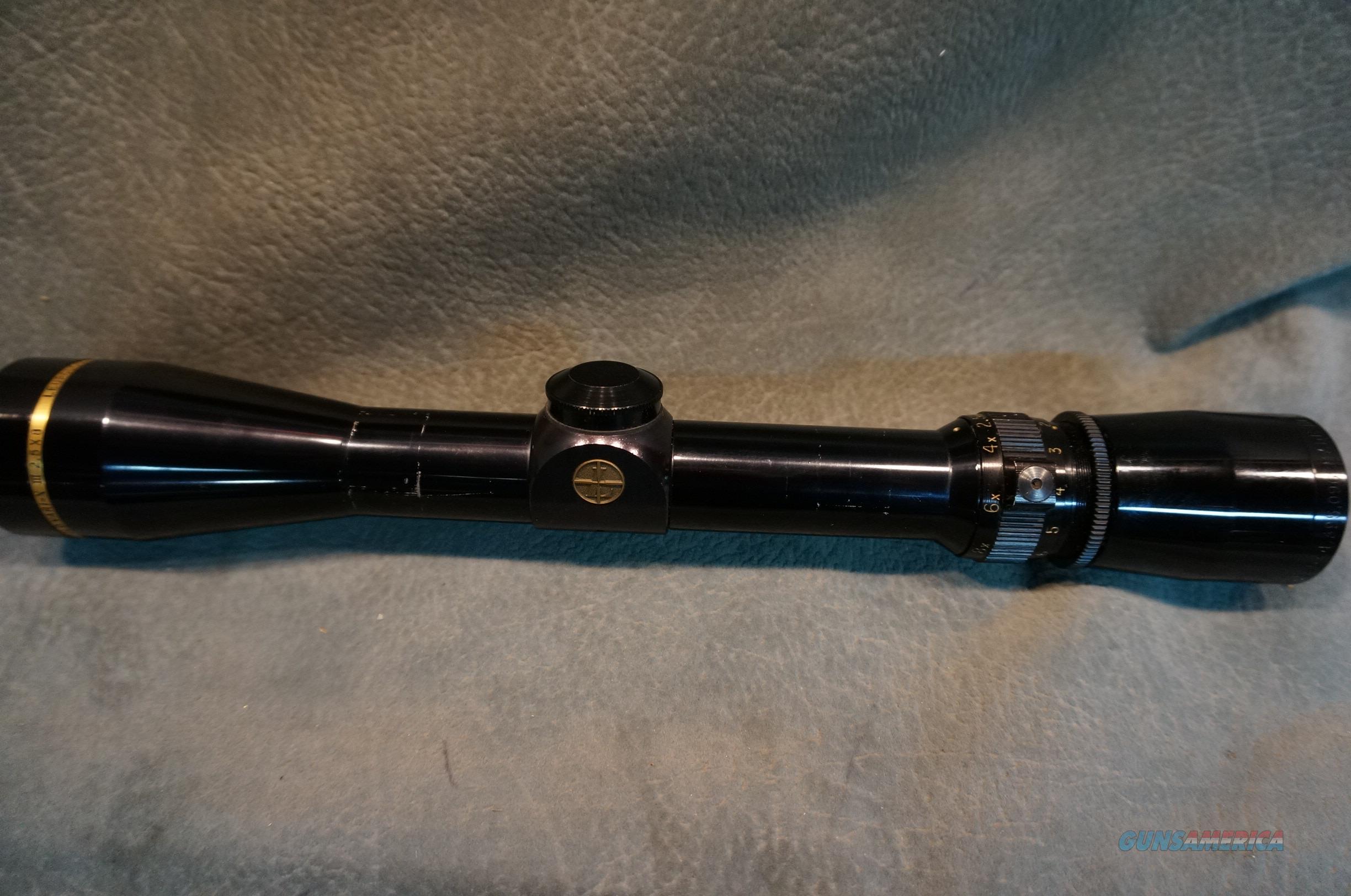 Leupold Vari X III 2.5-8X for sale at Gunsamerica.com: 992262755