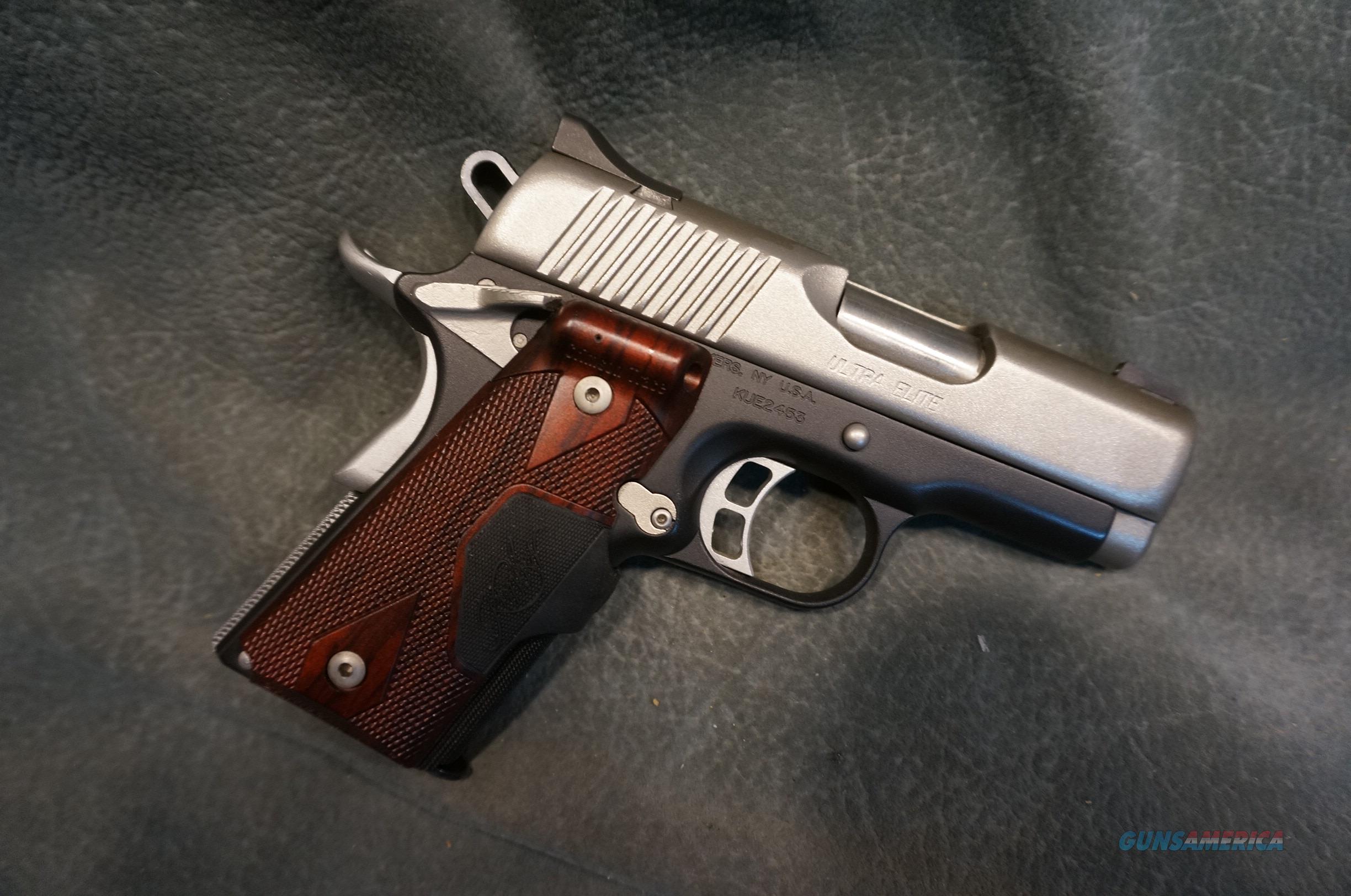 Kimber Custom Shop Ultra Elite 45ACP w/Crimson ... for sale