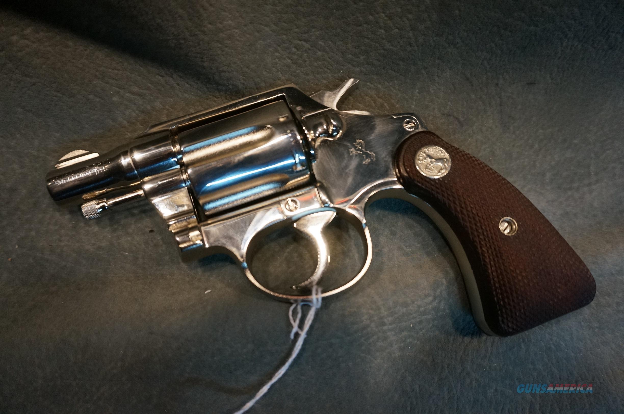 Colt Detective Special 38Sp Nickel ... for sale at Gunsamerica.com ...