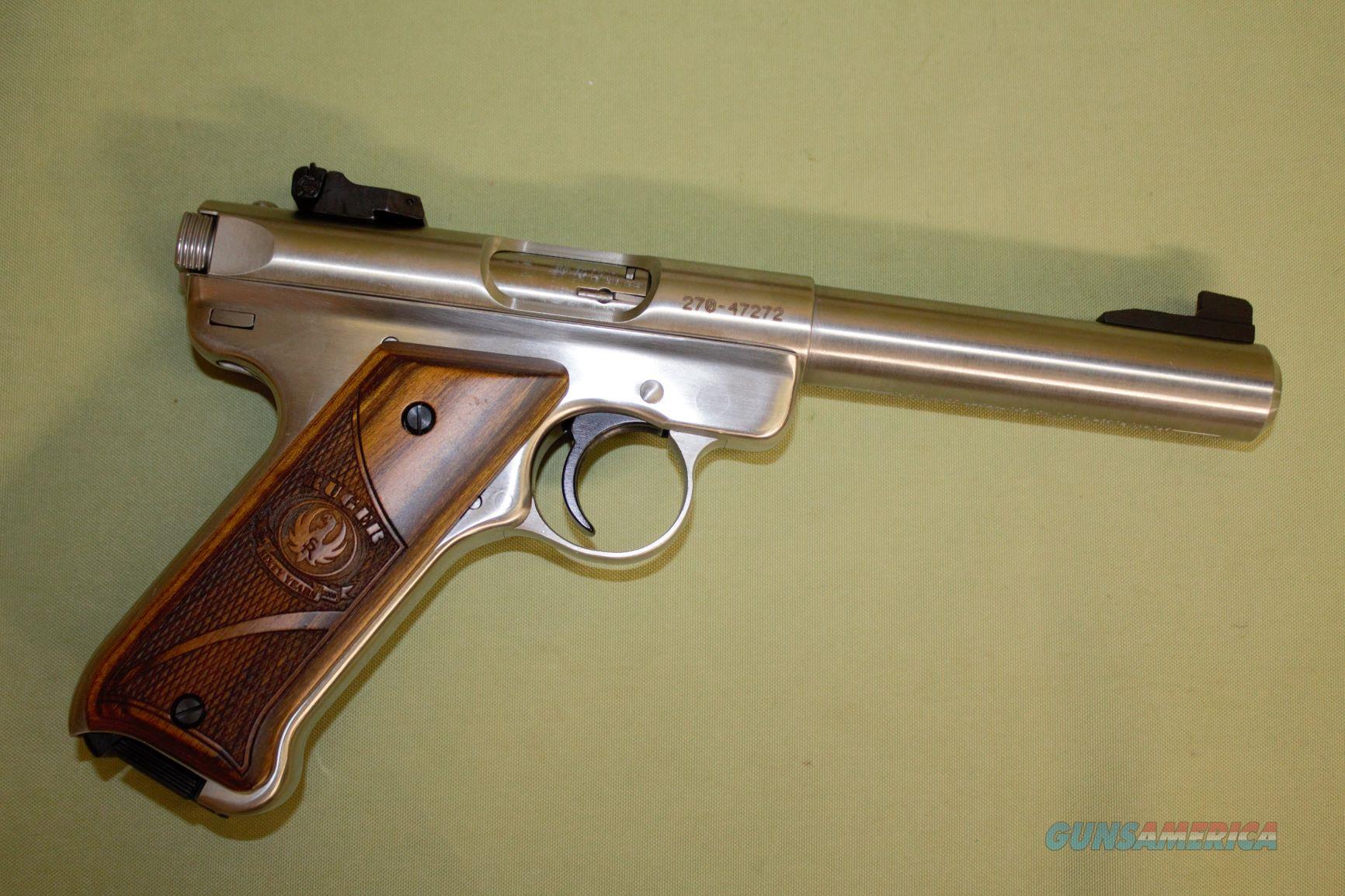 Ruger MK III Target 22 LR 60th Anni... for sale at Gunsamerica.com ...