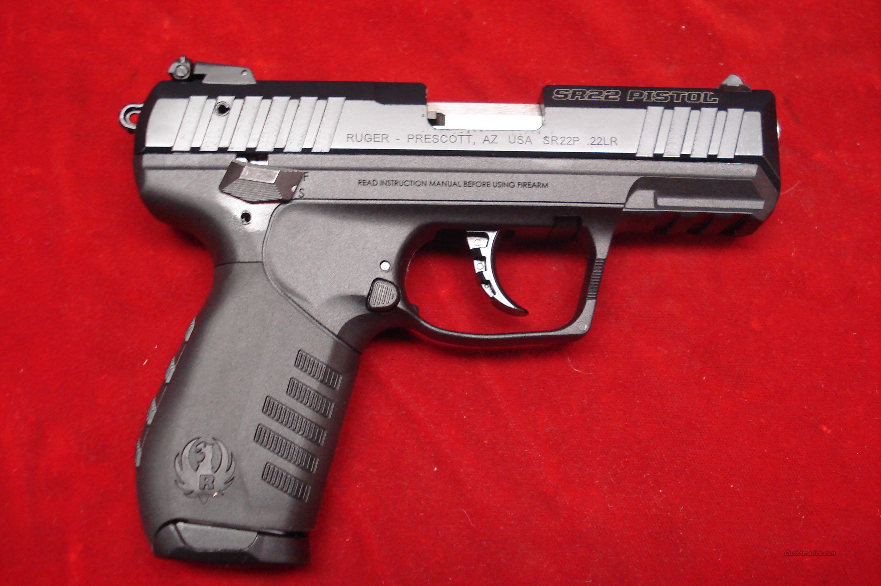 RUGER SR22 PISTOL NEW (SR22PB) (03... for sale at Gunsamerica.com ...