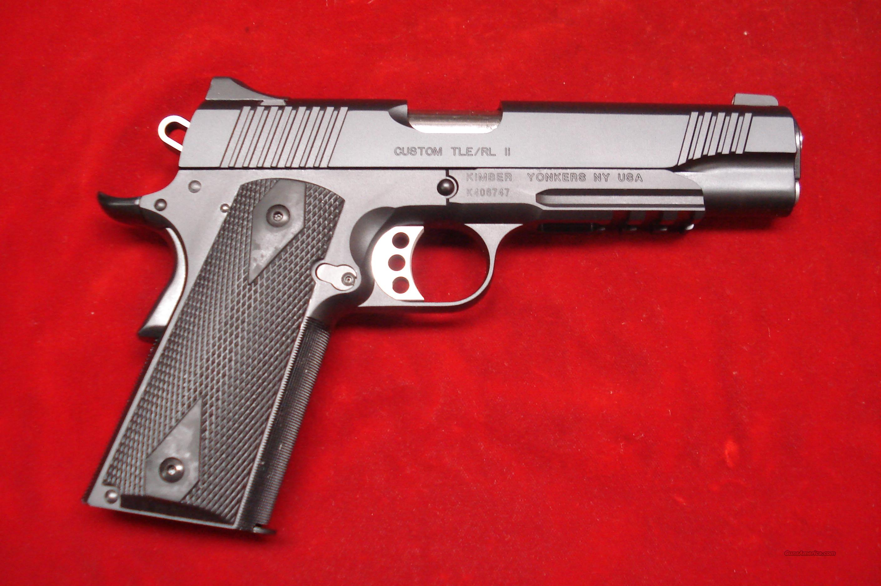 KIMBER CUSTOM TLE/RL II 45ACP WITH ... for sale at Gunsamerica.com ...