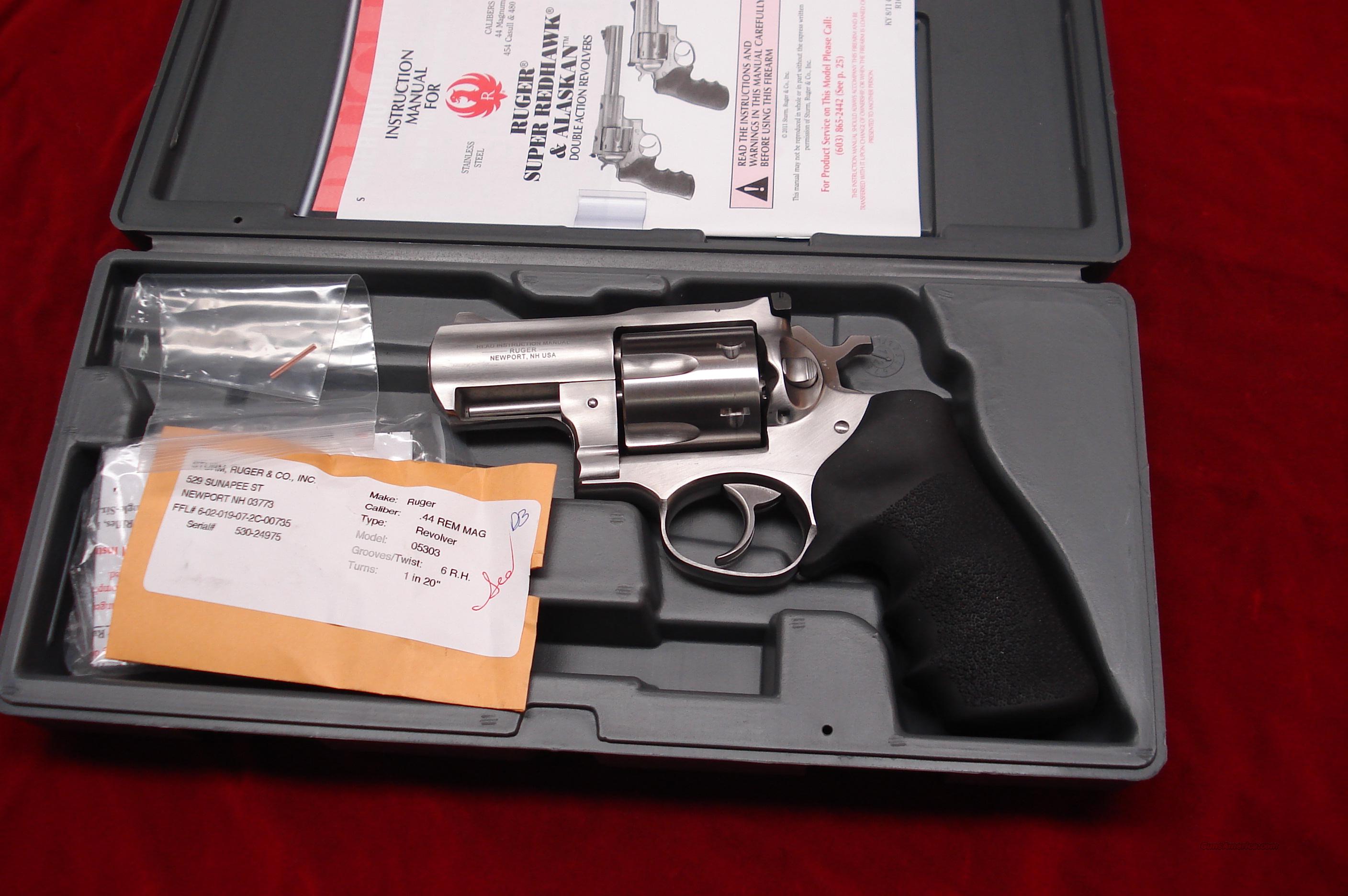 Ruger Super Redhawk Alaskan 44 Mag For Sale At 908235124 0208