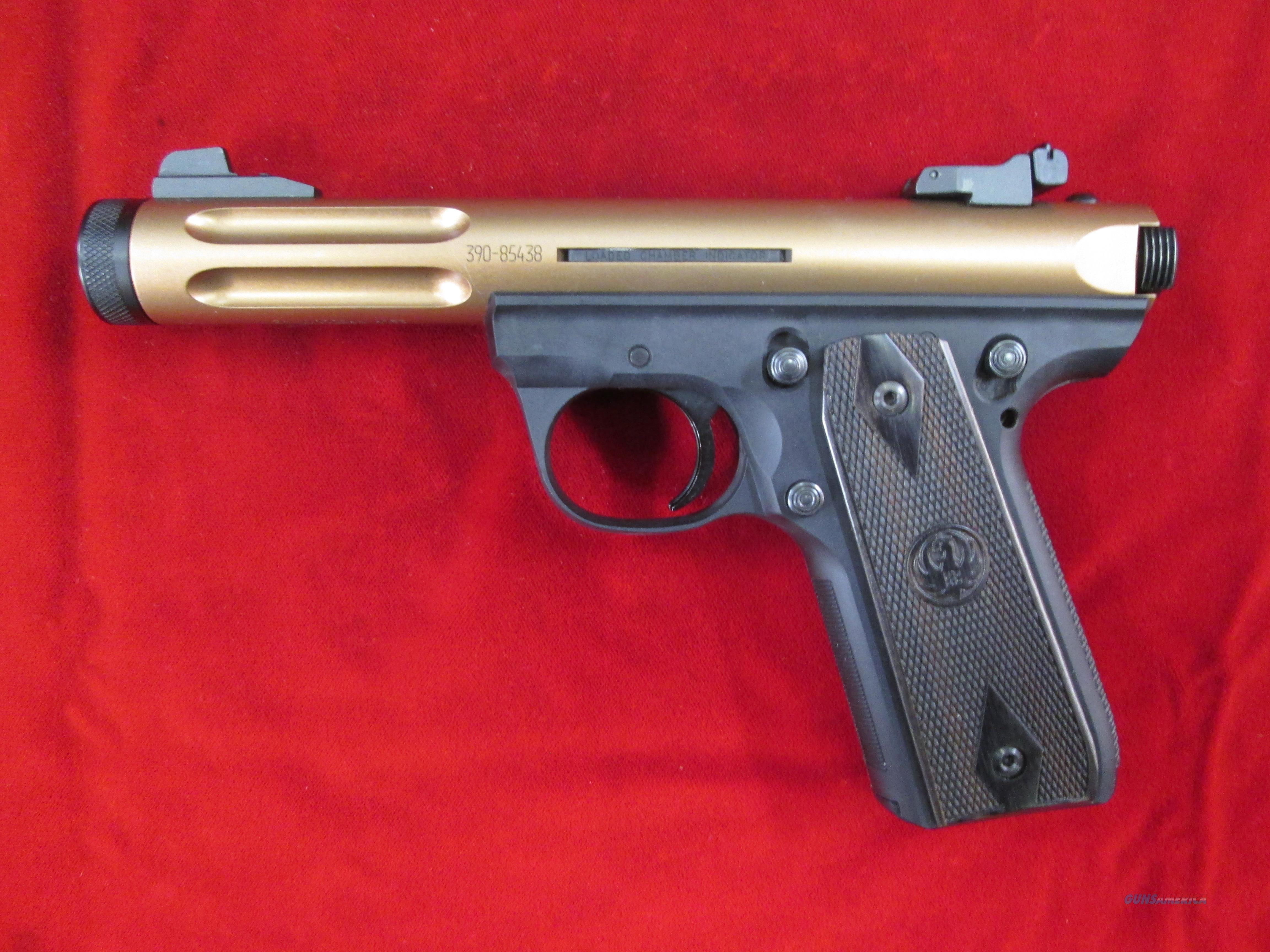 RUGER 22/45 LITE BRONZE THREADED BA... for sale at Gunsamerica.com ...