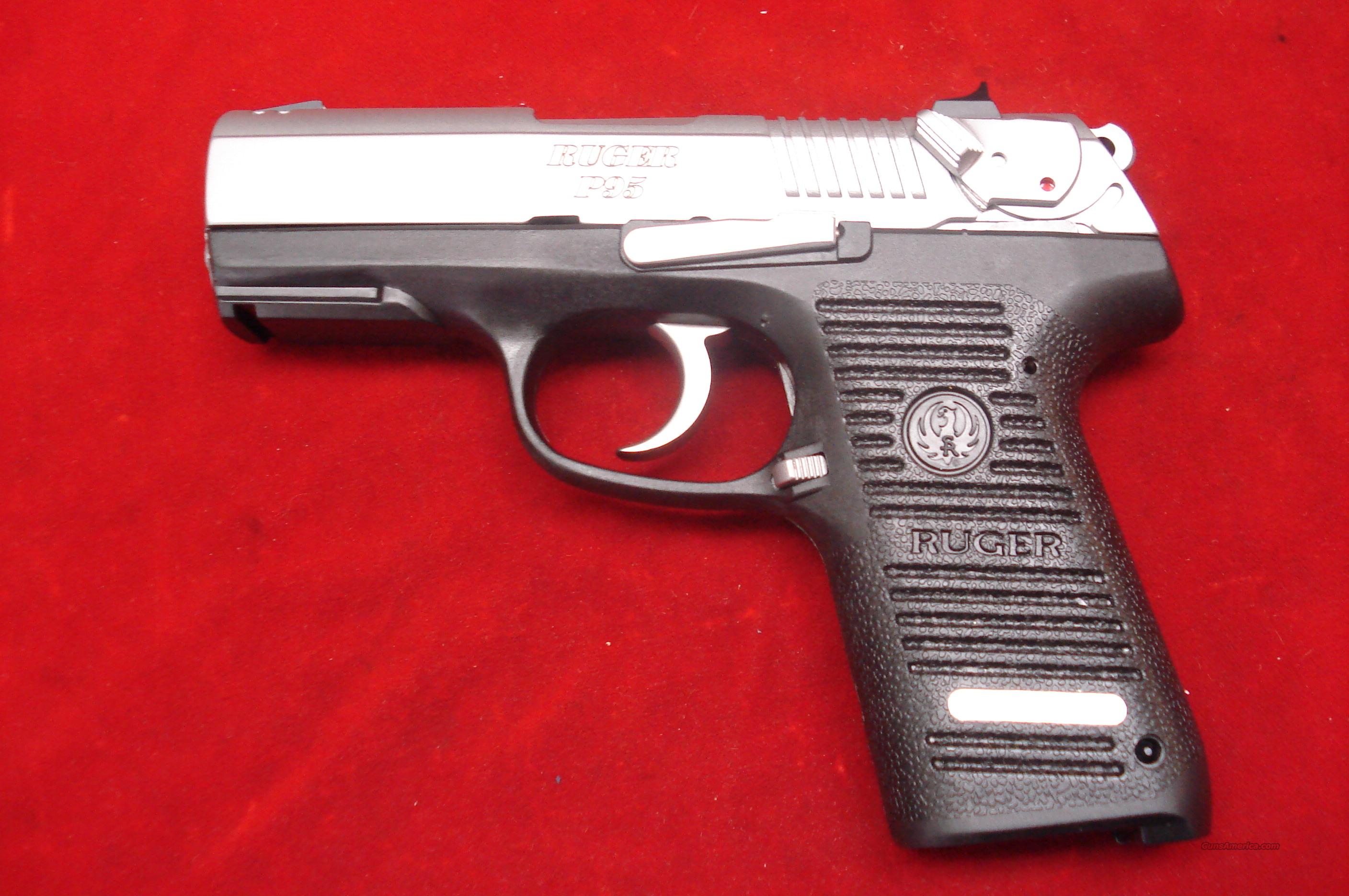 RUGER KP95 9MM STAINLESS WITH TAC R... for sale at Gunsamerica.com ...