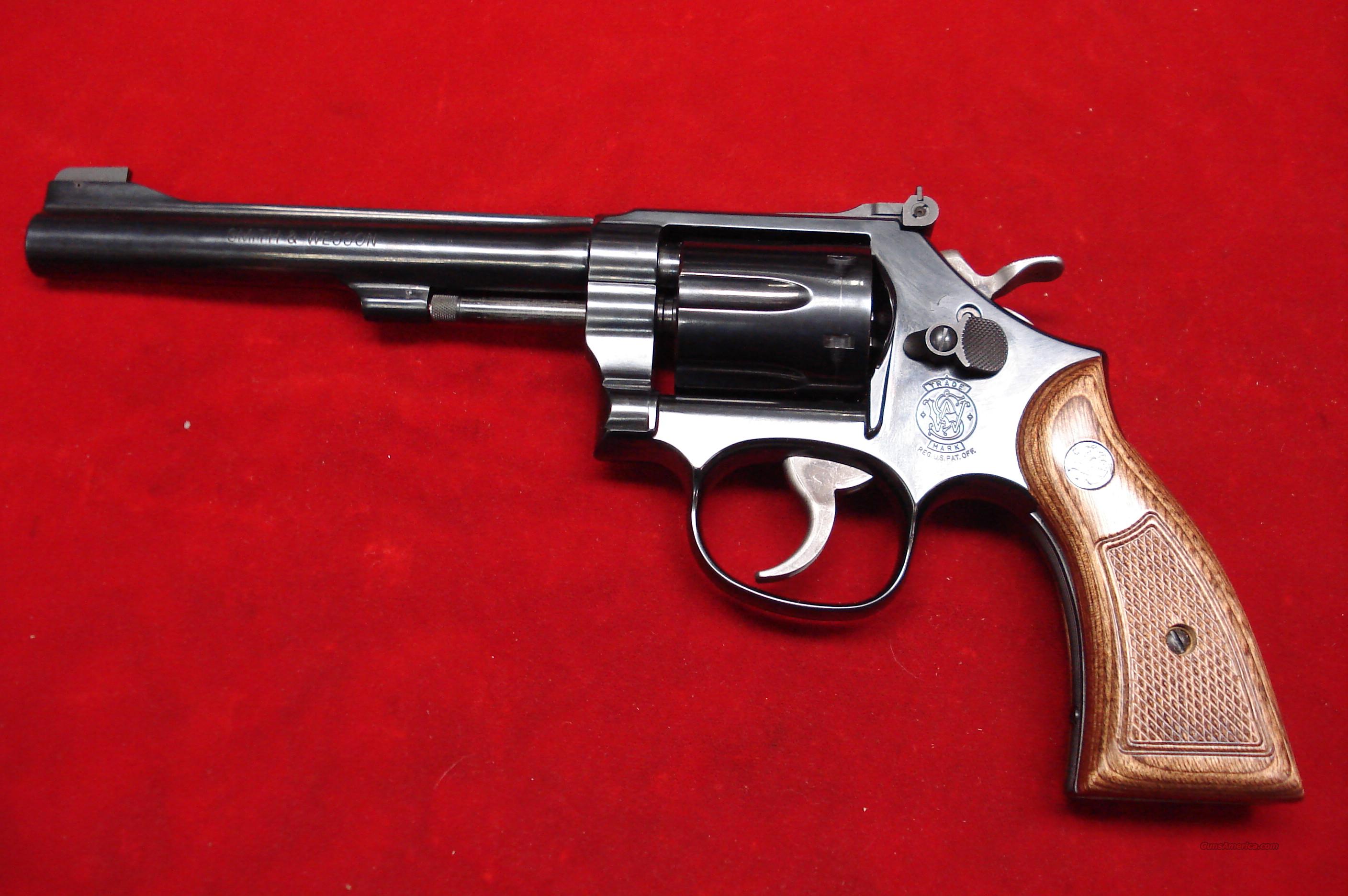 SMITH AND WESSON MODEL 17 CLASSIC 22CAL 6