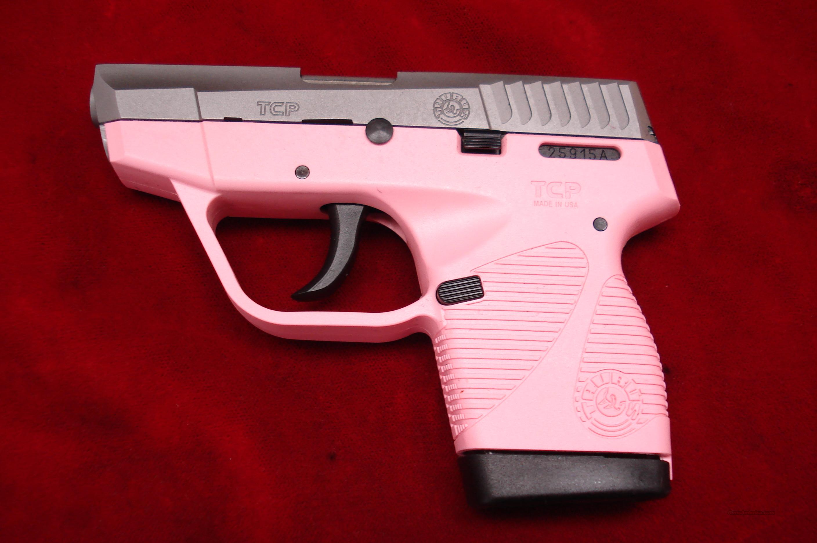 TAURUS PT738 TCP PINK/STAINLESS 380... for sale at Gunsamerica.com ...