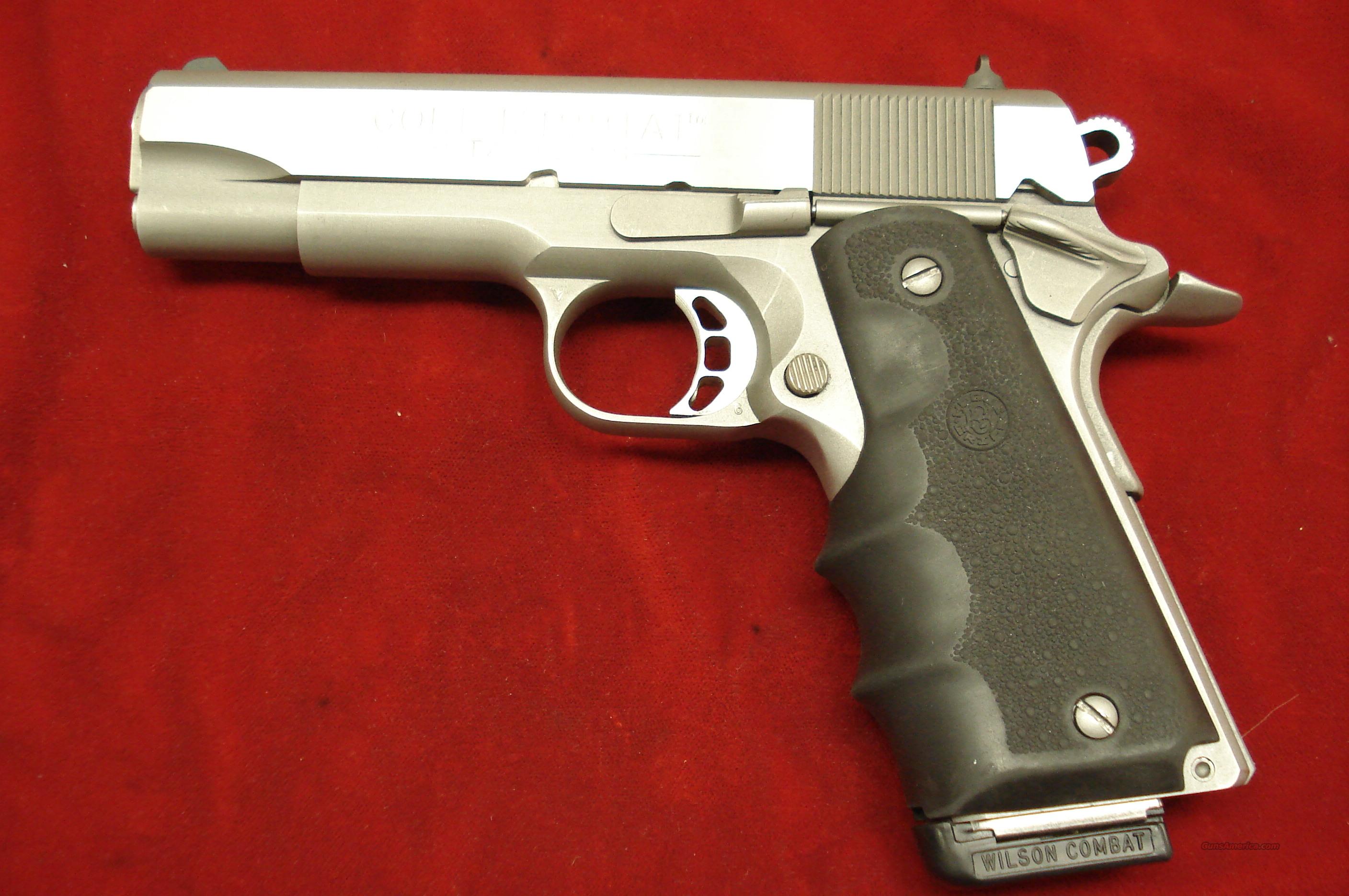 COLT 1991A1 COMMANDER STAINLESS 45ACP USED for sale