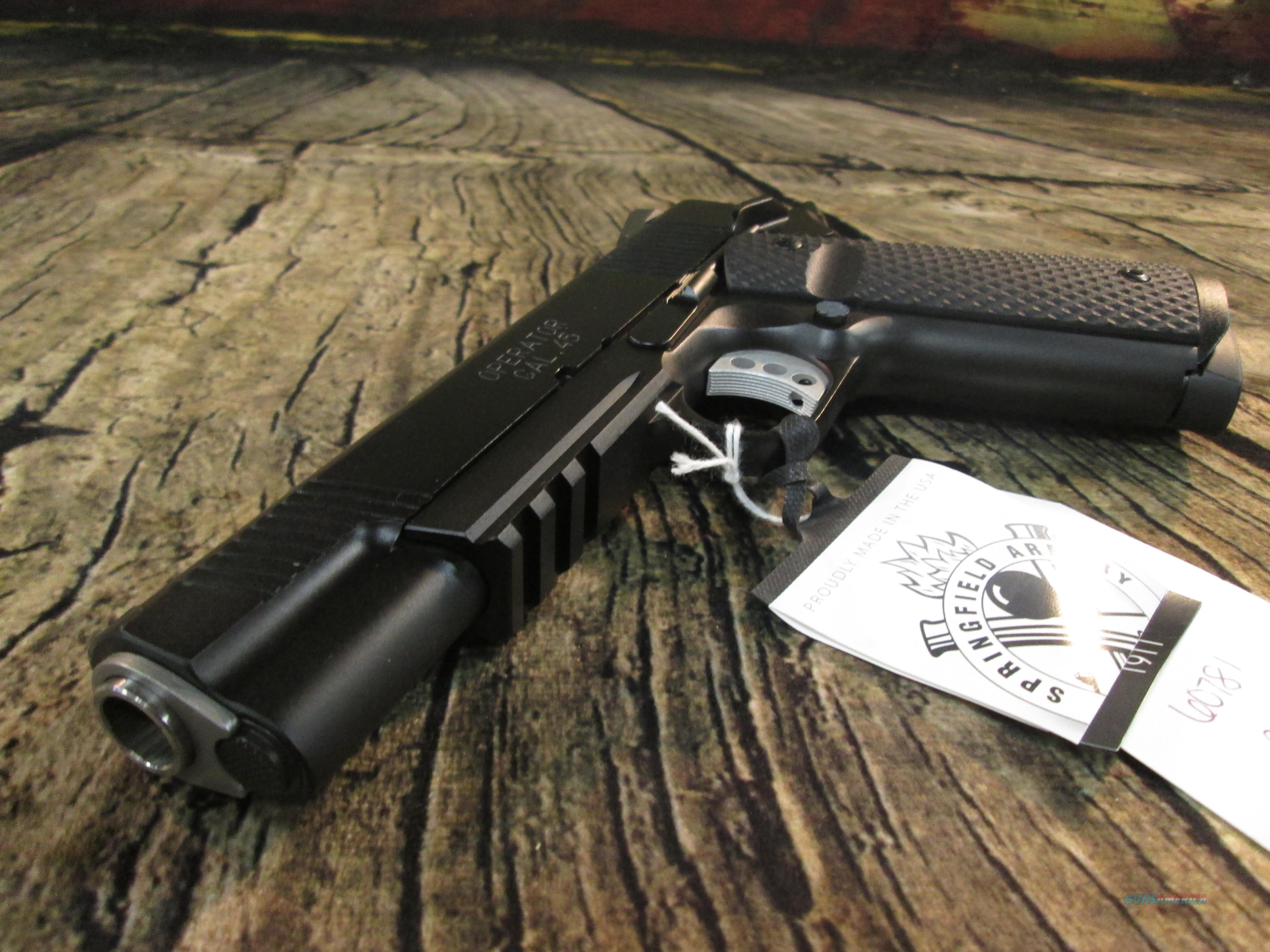 Springfield Armory 45 Acp Loaded Op For Sale At 930025285 0850