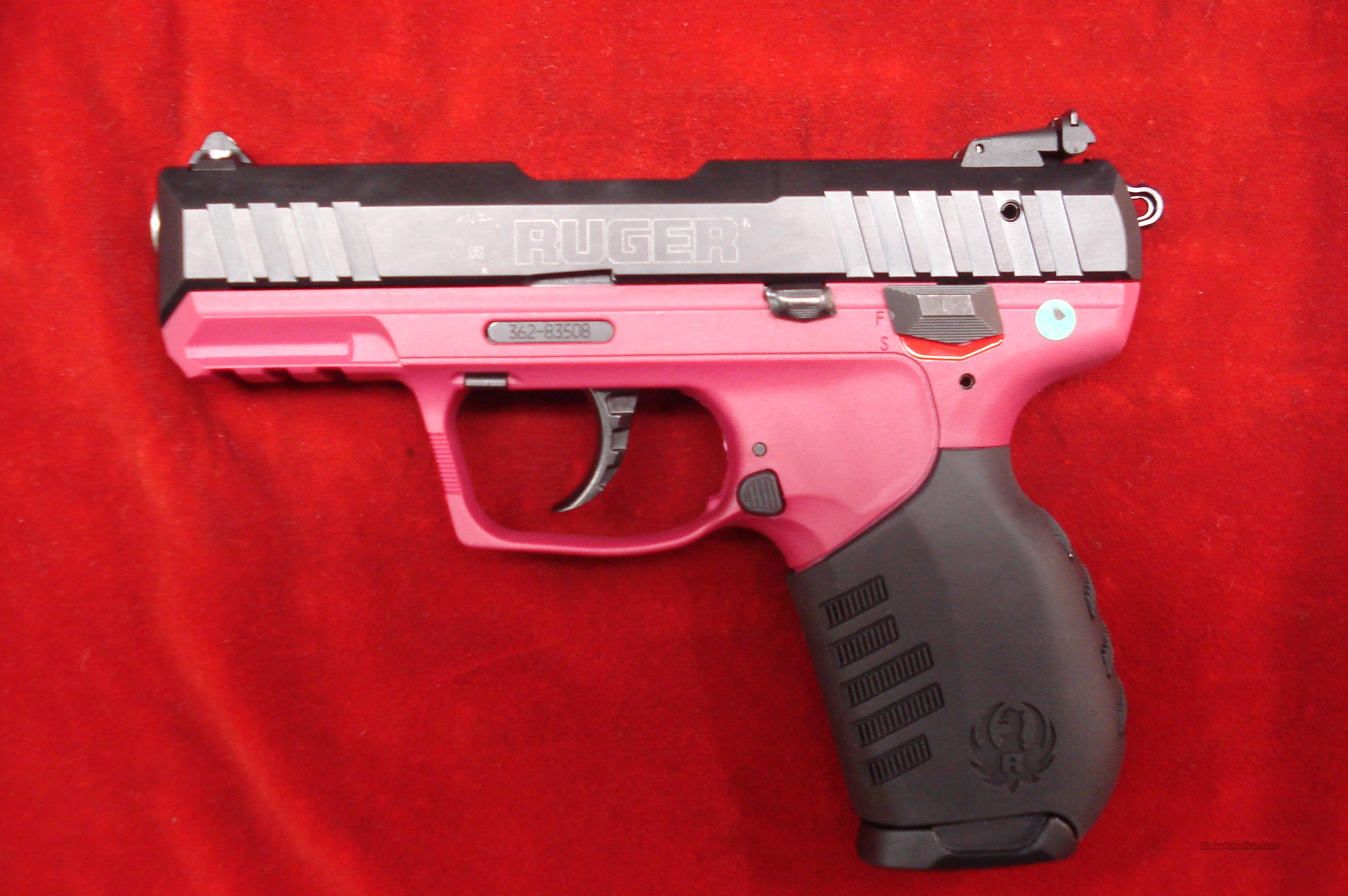 RUGER SR22 22LR CAL RASPBERRY COLOR FRAME NEW for sale