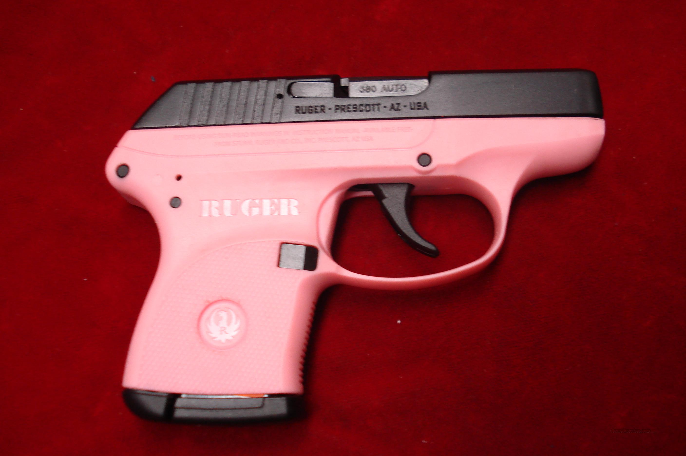 RUGER PINK LCP (Lightweight Compact... for sale at Gunsamerica.com ...