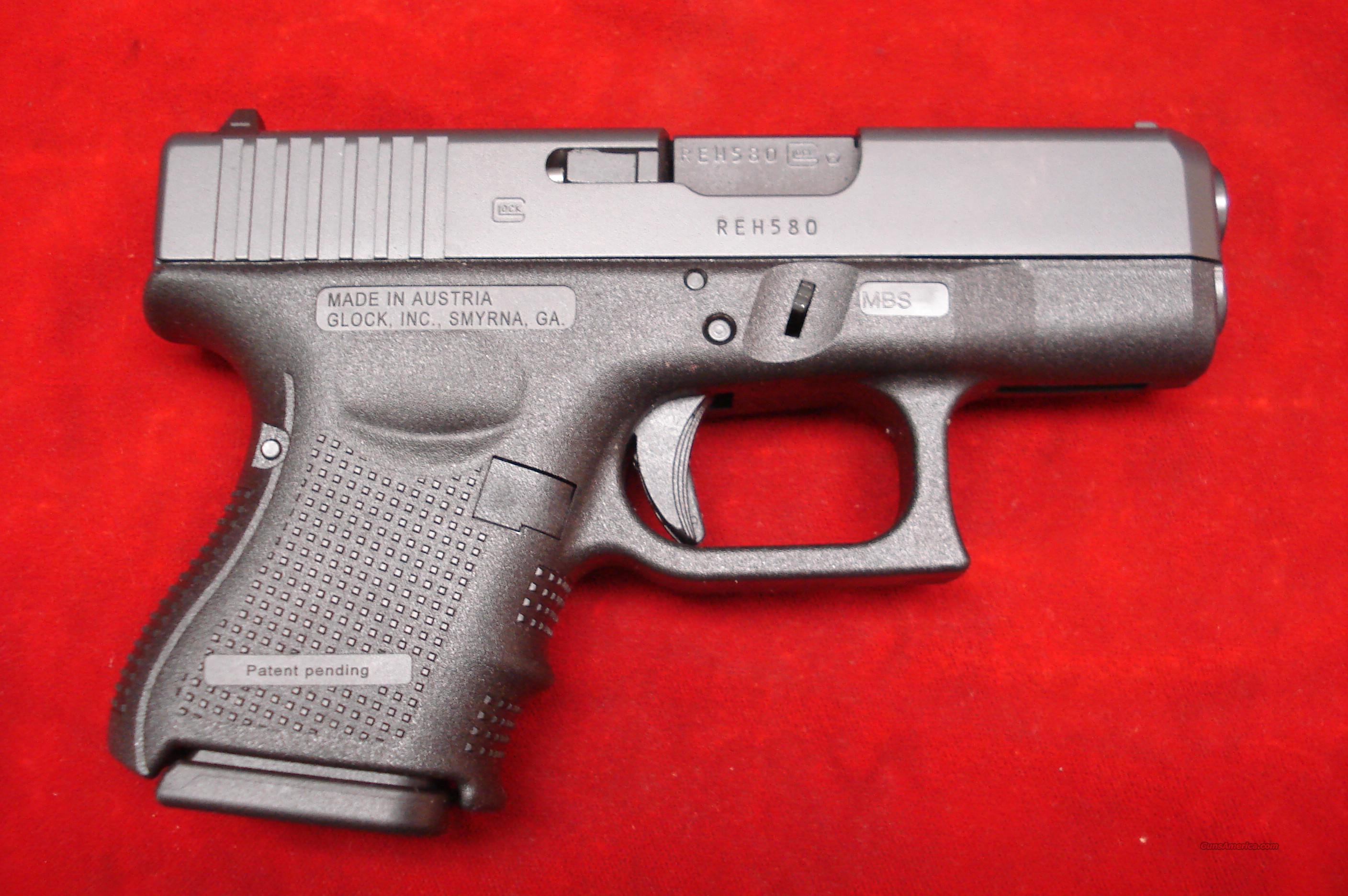 GLOCK MODEL 26 GENERATION 4 .9MM CA... For Sale At Gunsamerica.com ...