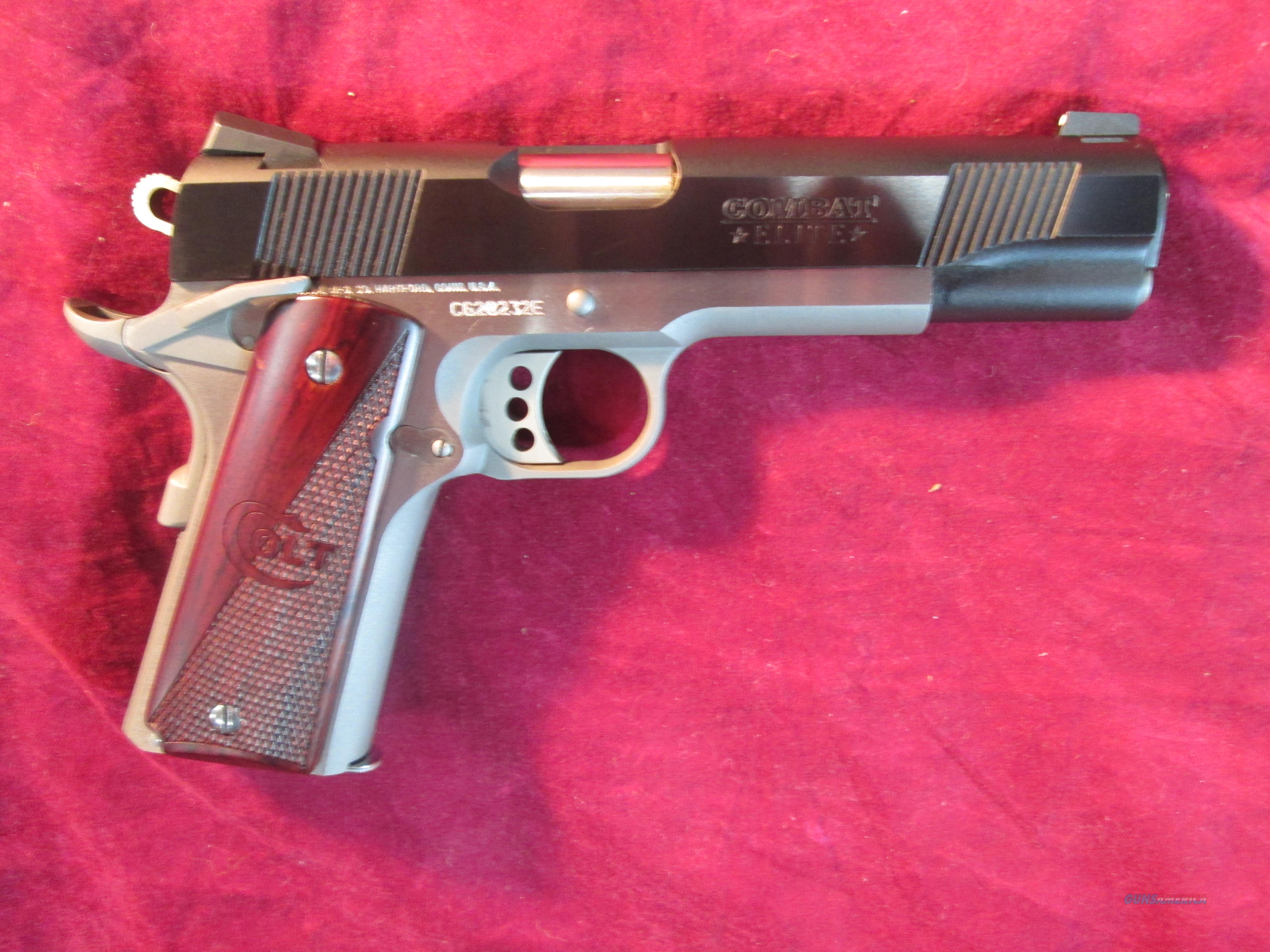 COLT XSE TWO TONE COMBAT ELITE 45AC... for sale at Gunsamerica.com ...