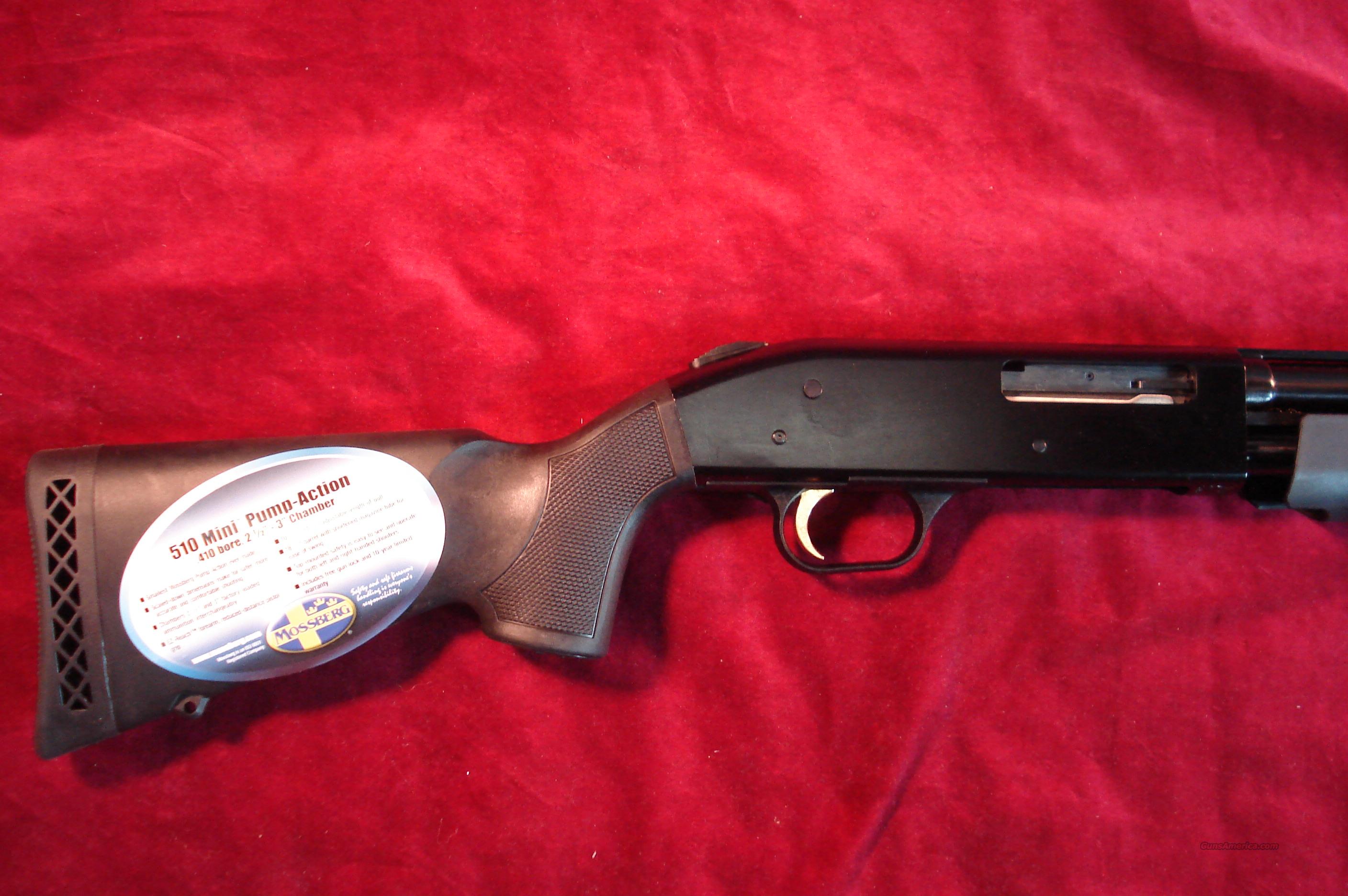 MOSSBERG 500 MINI ALL PURPOSE FIELD 410G PUMP SHOTGUN NEW for sale ...