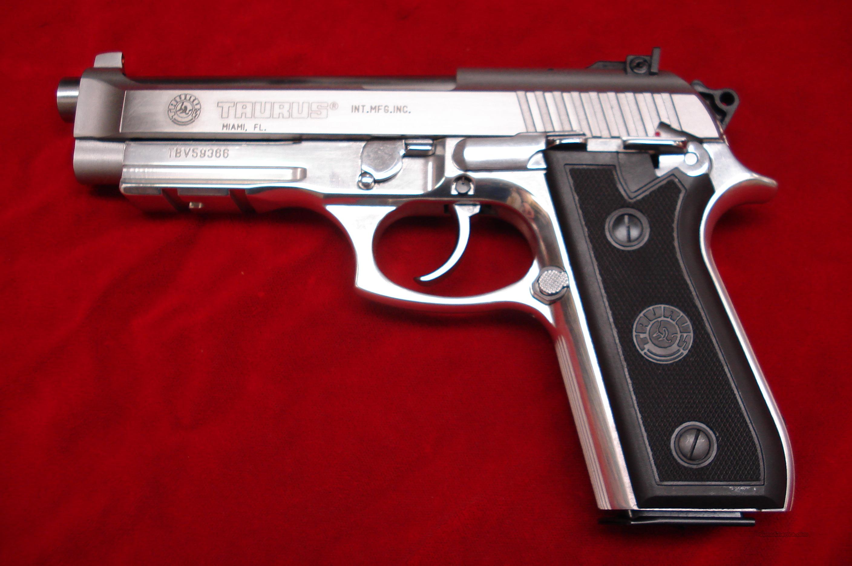 TAURUS PT 99 STAINLESS 9MM W/TAC RAIL NEW for sale