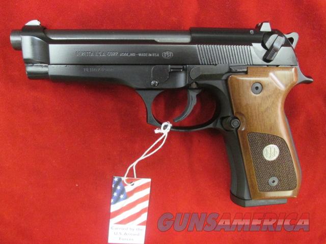 Beretta 92fs Trident 9mm W Wood Grips New