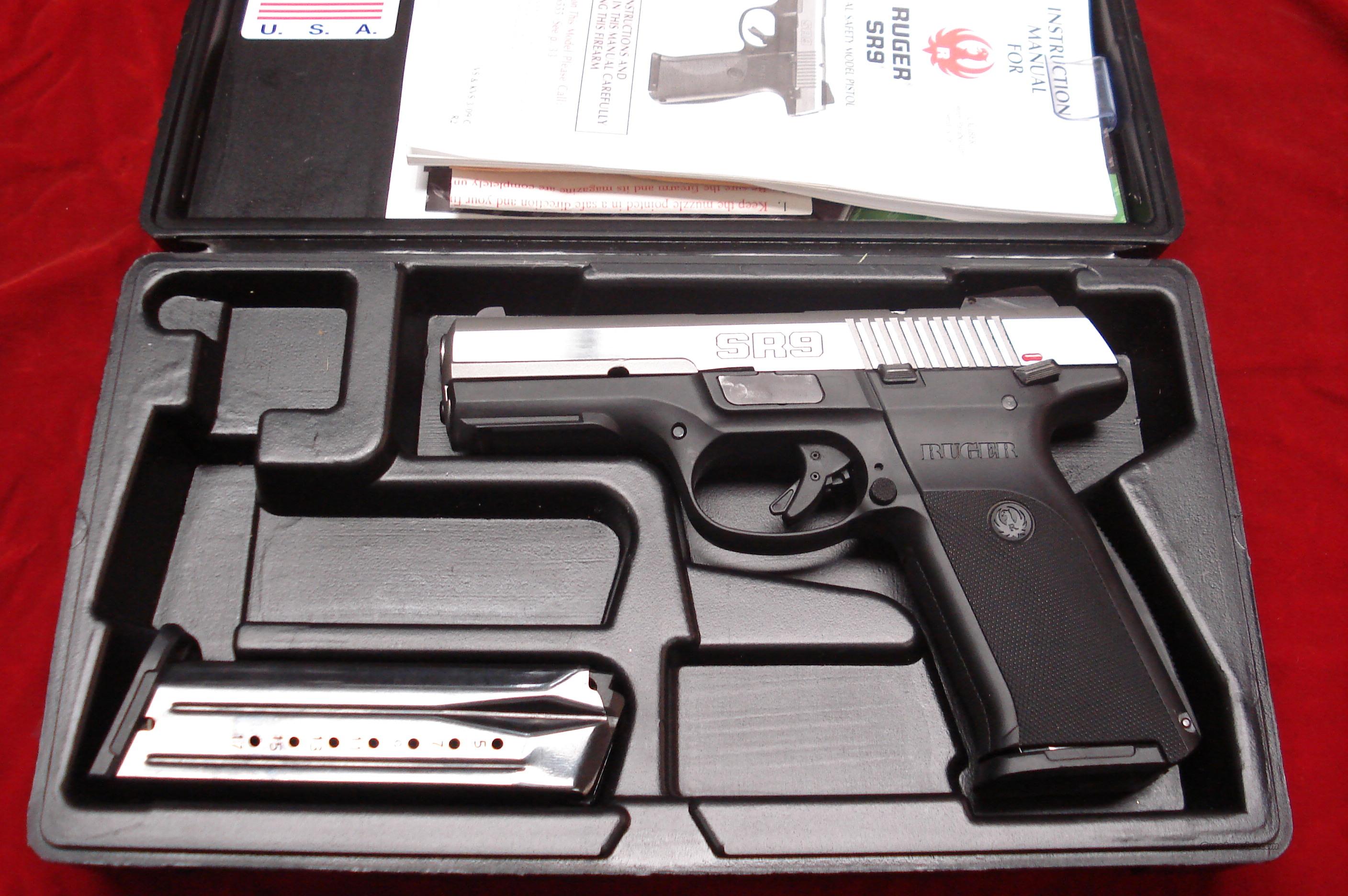 RUGER SR9 STAINLESS USED (SR9) for sale at Gunsamerica.com: 956079846