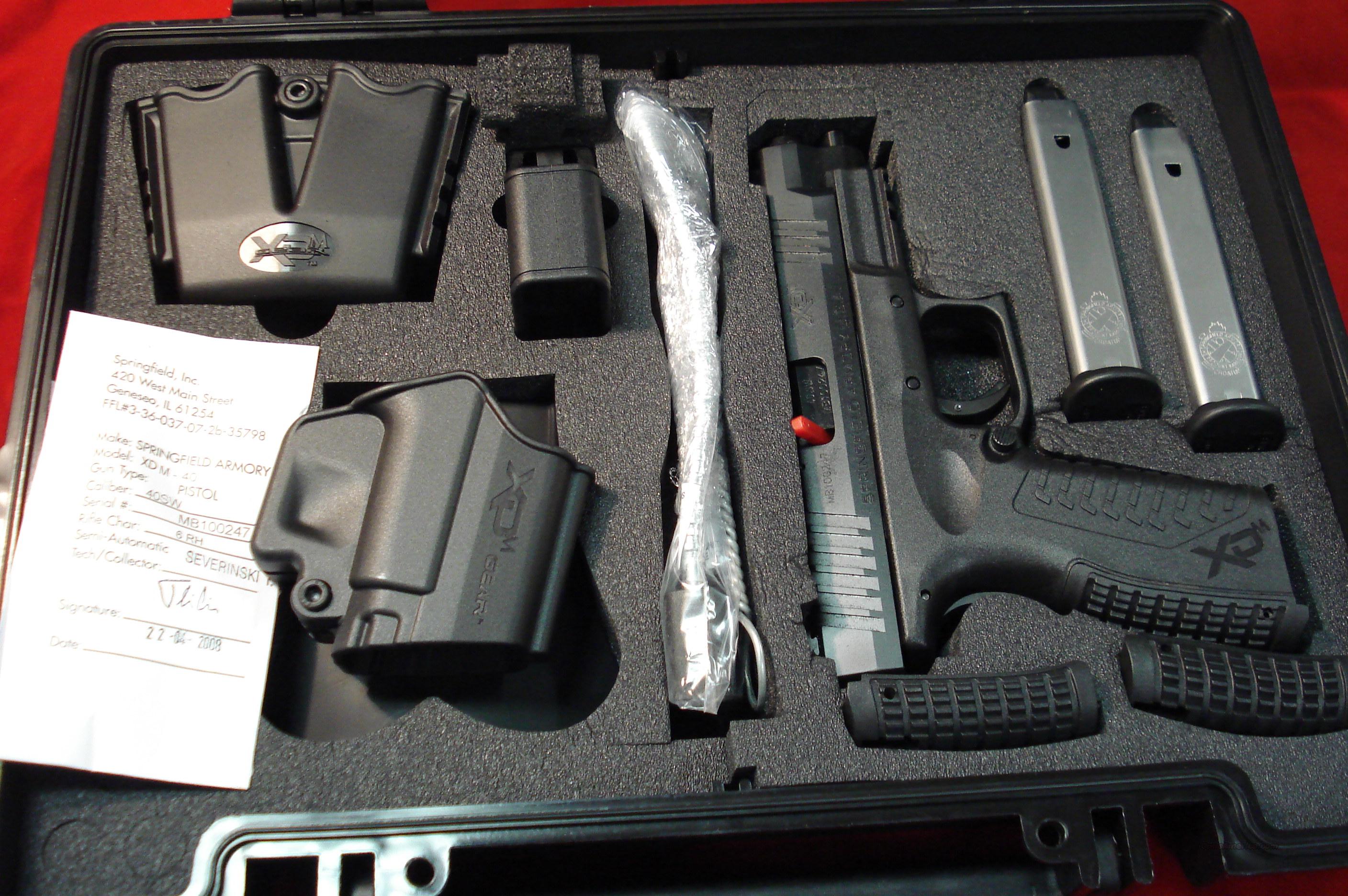 Springfield Armory Xdm 40 Cal 4 5 Barrel Ne For Sale