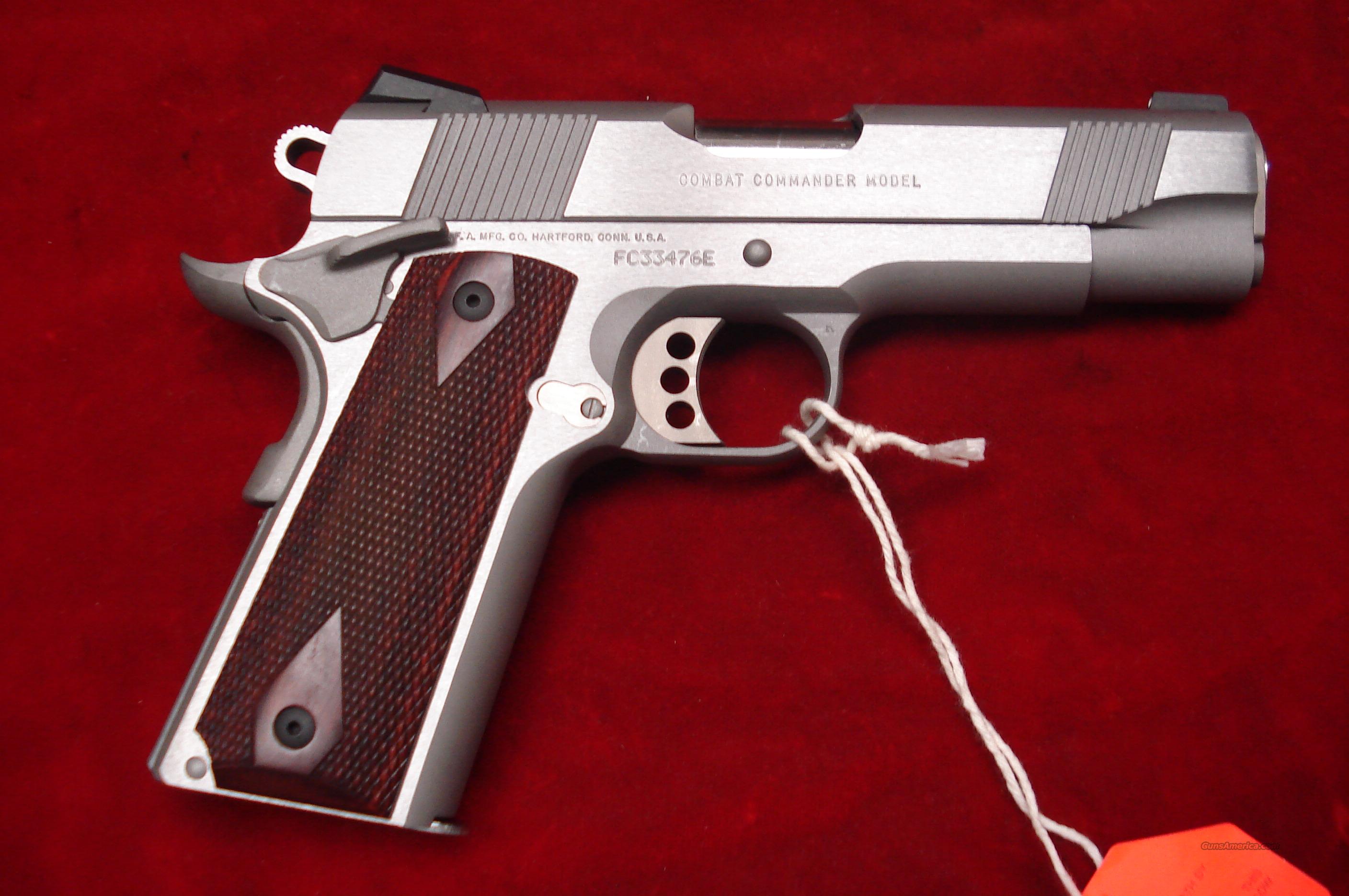 Colt Stainless Combat Commander 45 For Sale At 963979361 2293