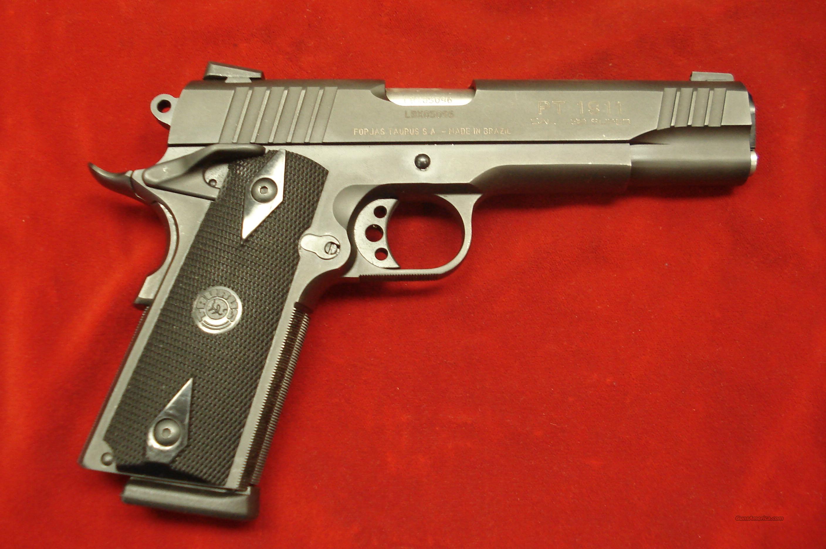 TAURUS BLUE 38 SUPER CAL.1911 LNIB... for sale at Gunsamerica.com ...