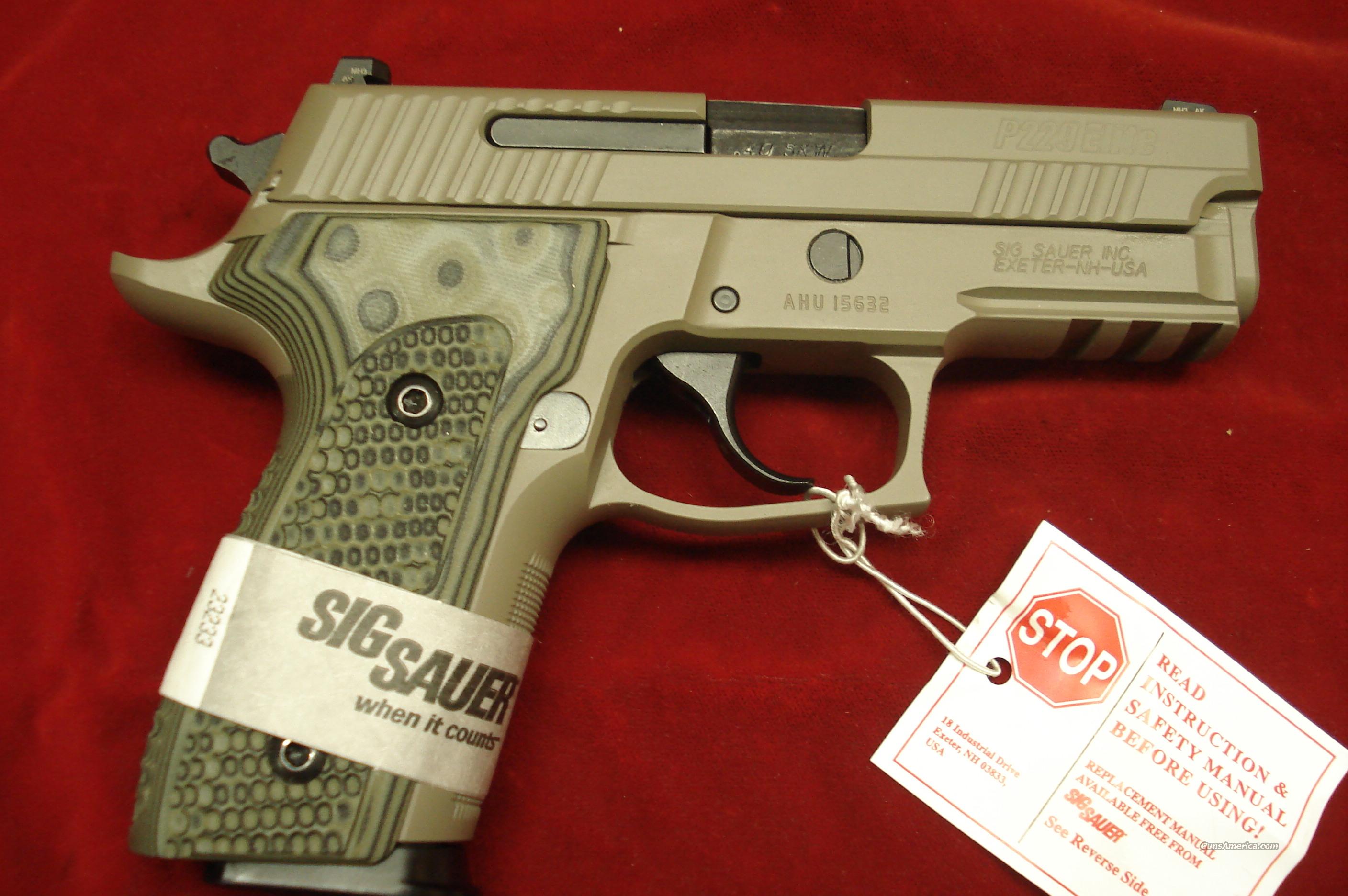 SIG SAUER P229 SCORPION ELITE 40CAL... for sale at Gunsamerica.com ...