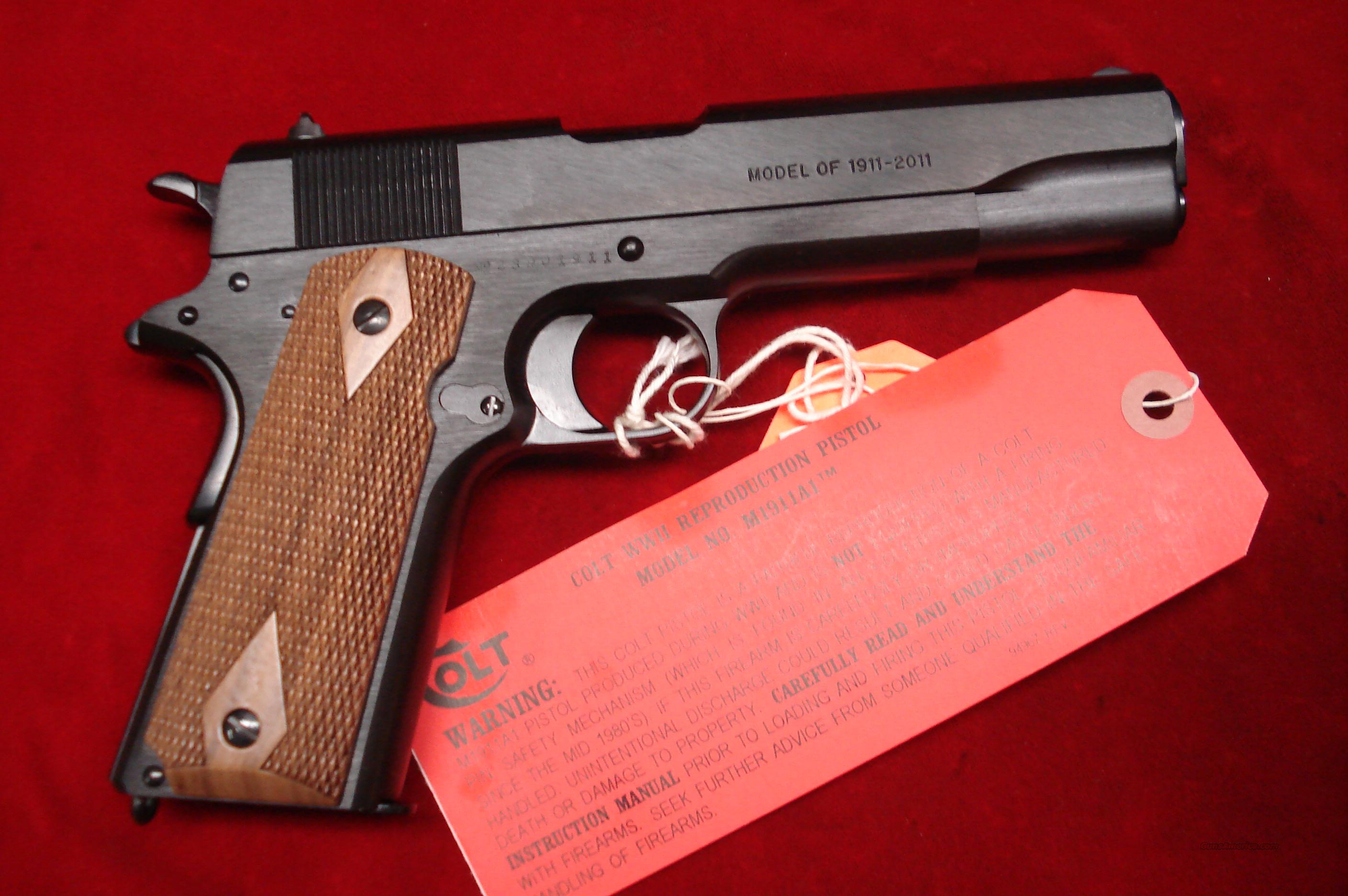 COLT 1911 ANVIII WWI REPLICA MODEL ... for sale at Gunsamerica.com ...