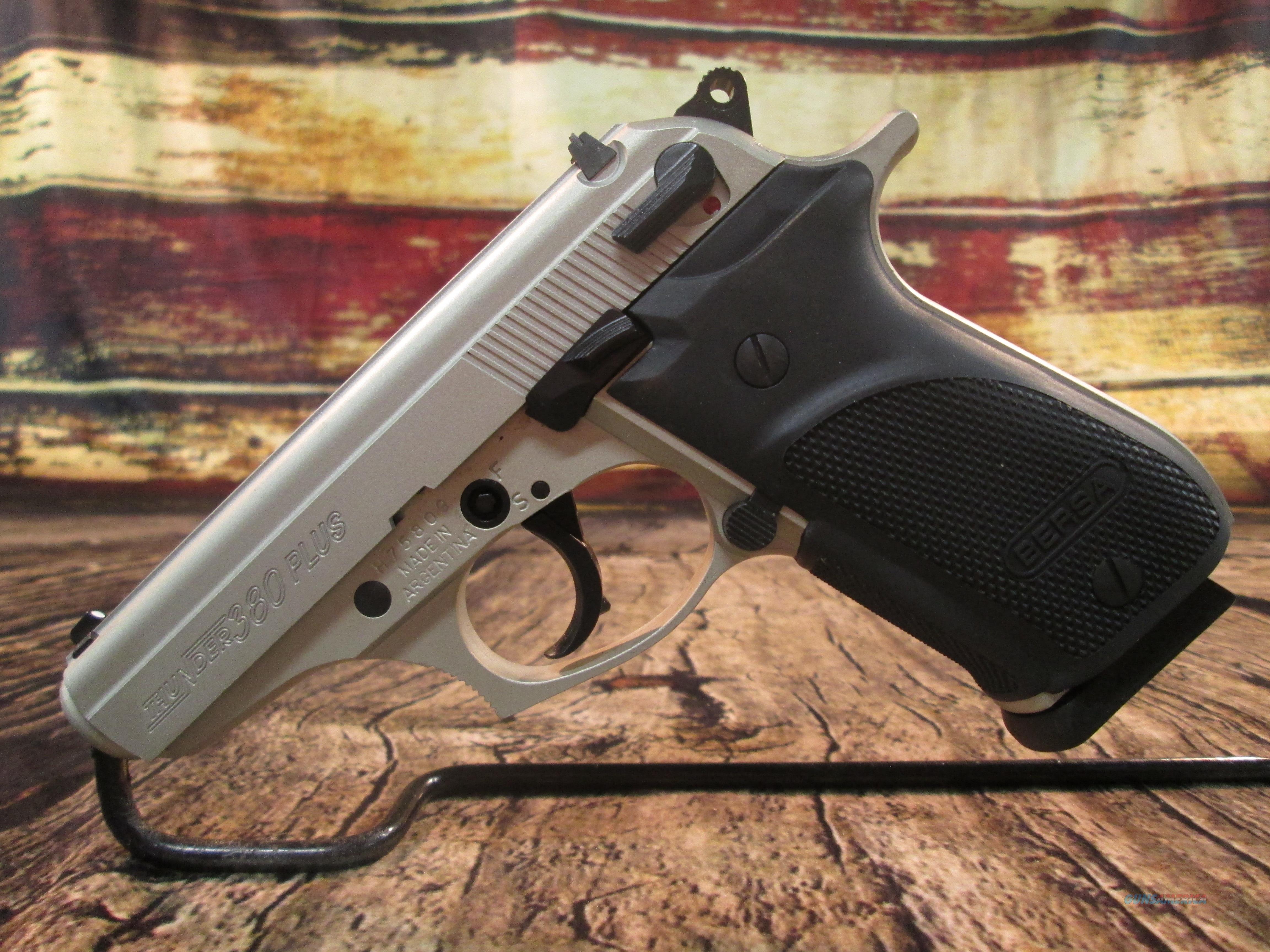 BERSA THUNDER PLUS 380ACP NICKEL NE... for sale at Gunsamerica.com ...