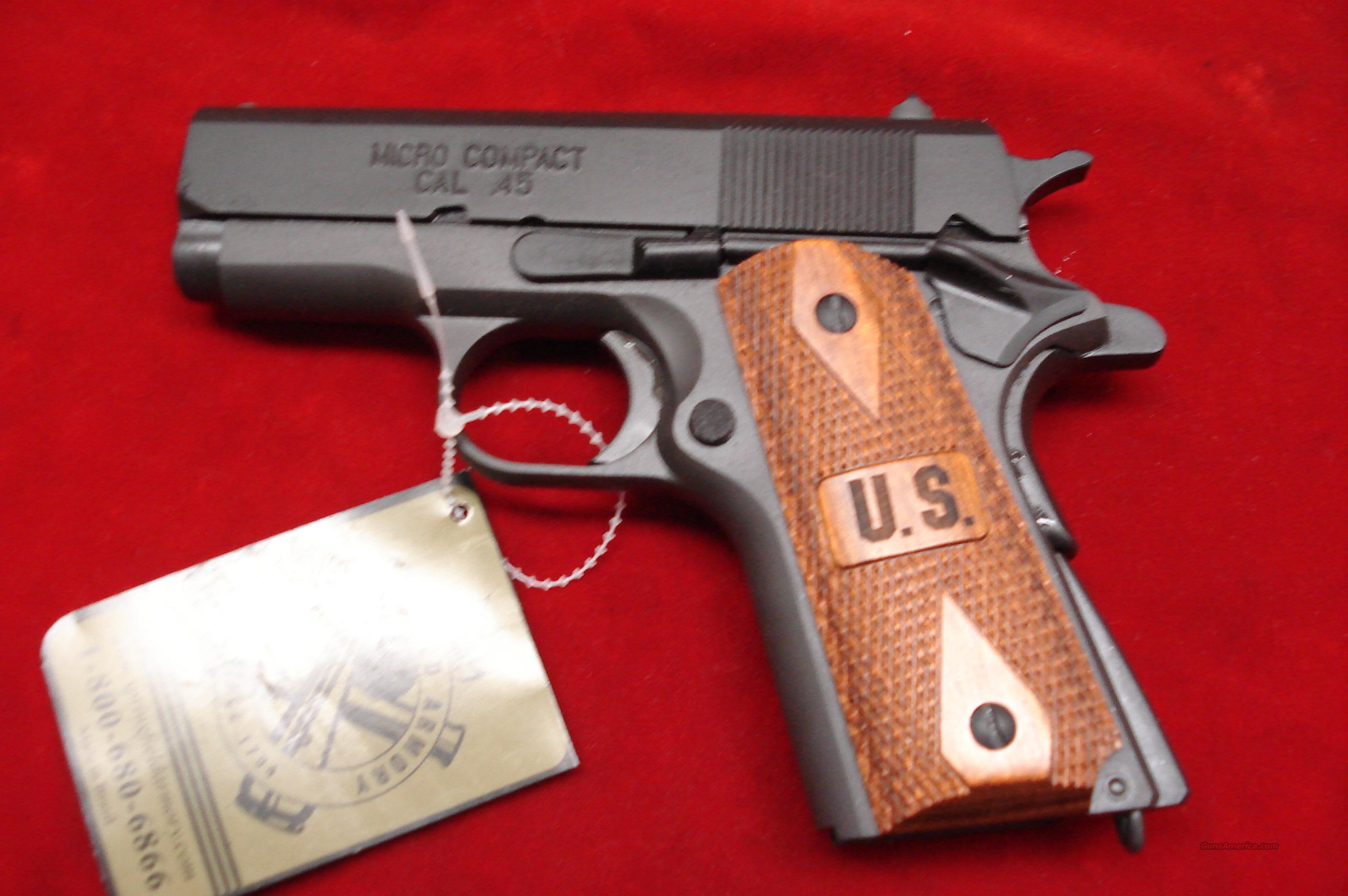 SPRINGFIELD ARMORY GI MICRO 1911 45... for sale at Gunsamerica.com ...