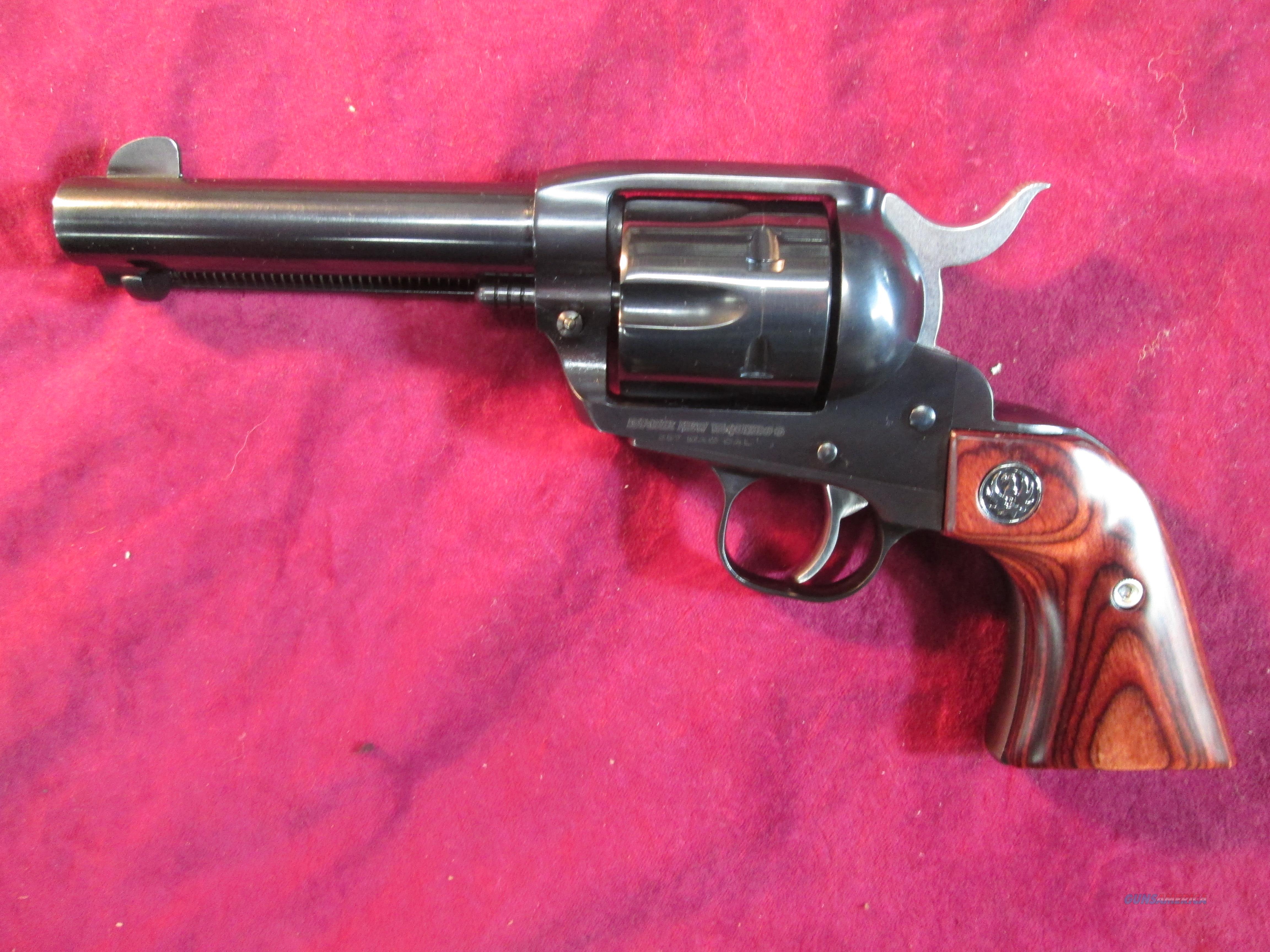 RUGER VAQUERO BLUE 357 MAG 4 5/8