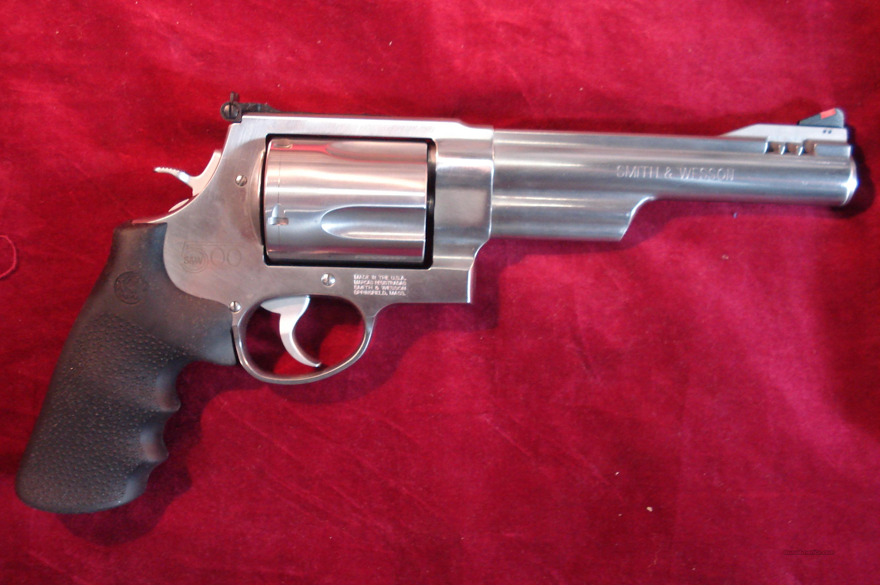  SMITH AND WESSON 500 MAGNUM CAL 6 5 HALF UNDER for sale 