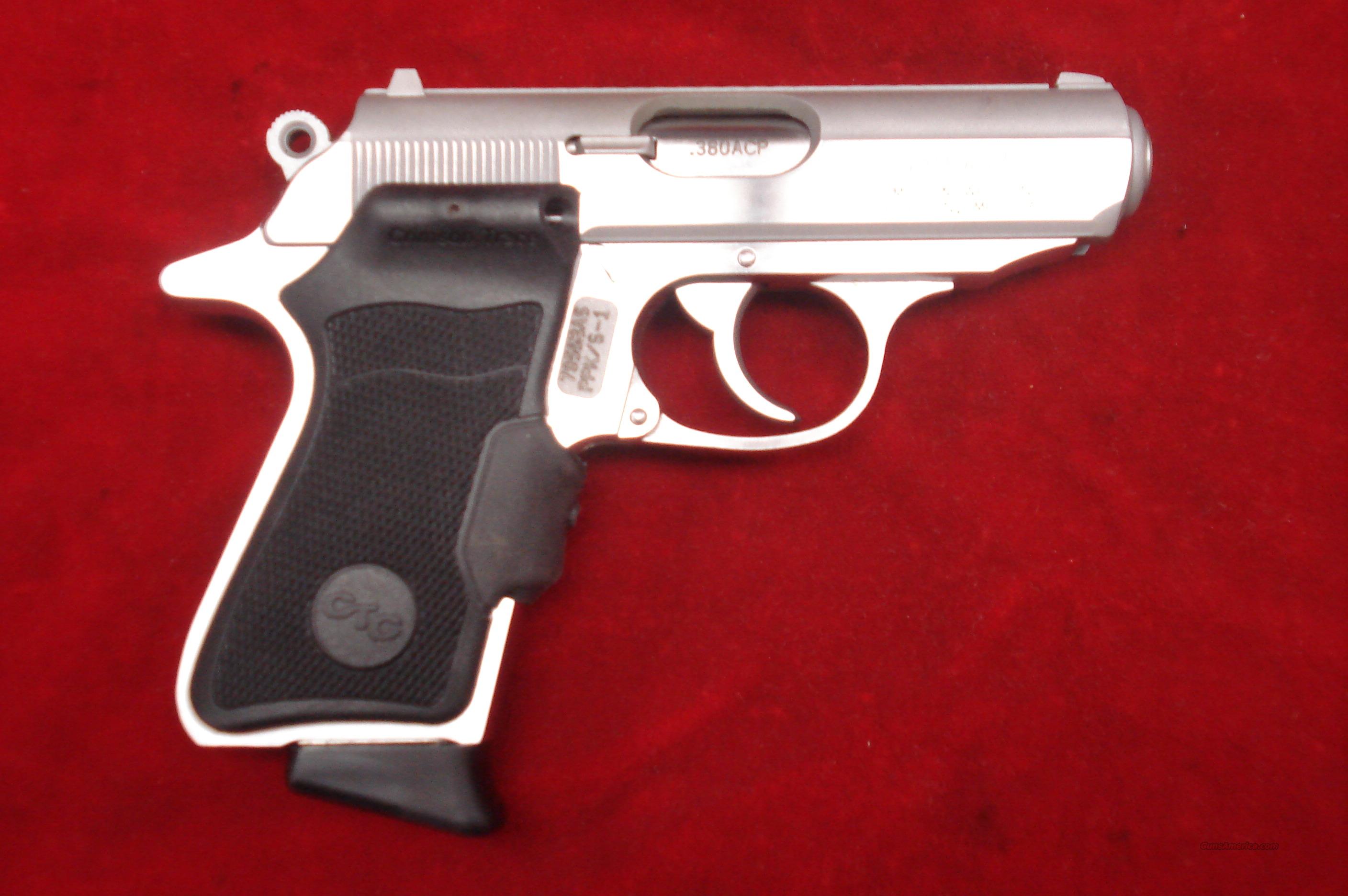 Walther Ppk S 380 Cal Stainless With Factory C For Sale