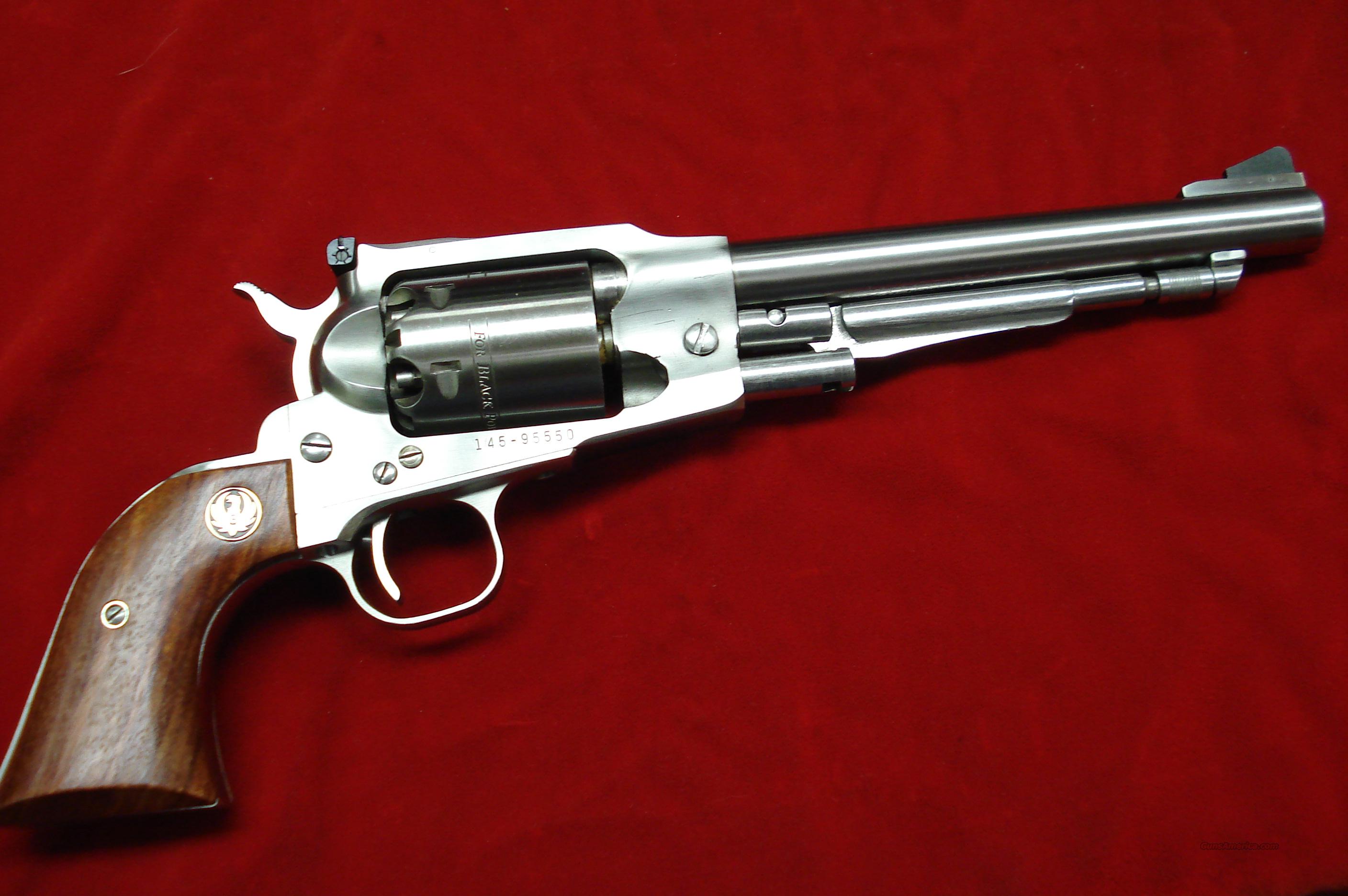 Ruger Old Army Revolver 7 5 Stainless Adj Sigh For Sale