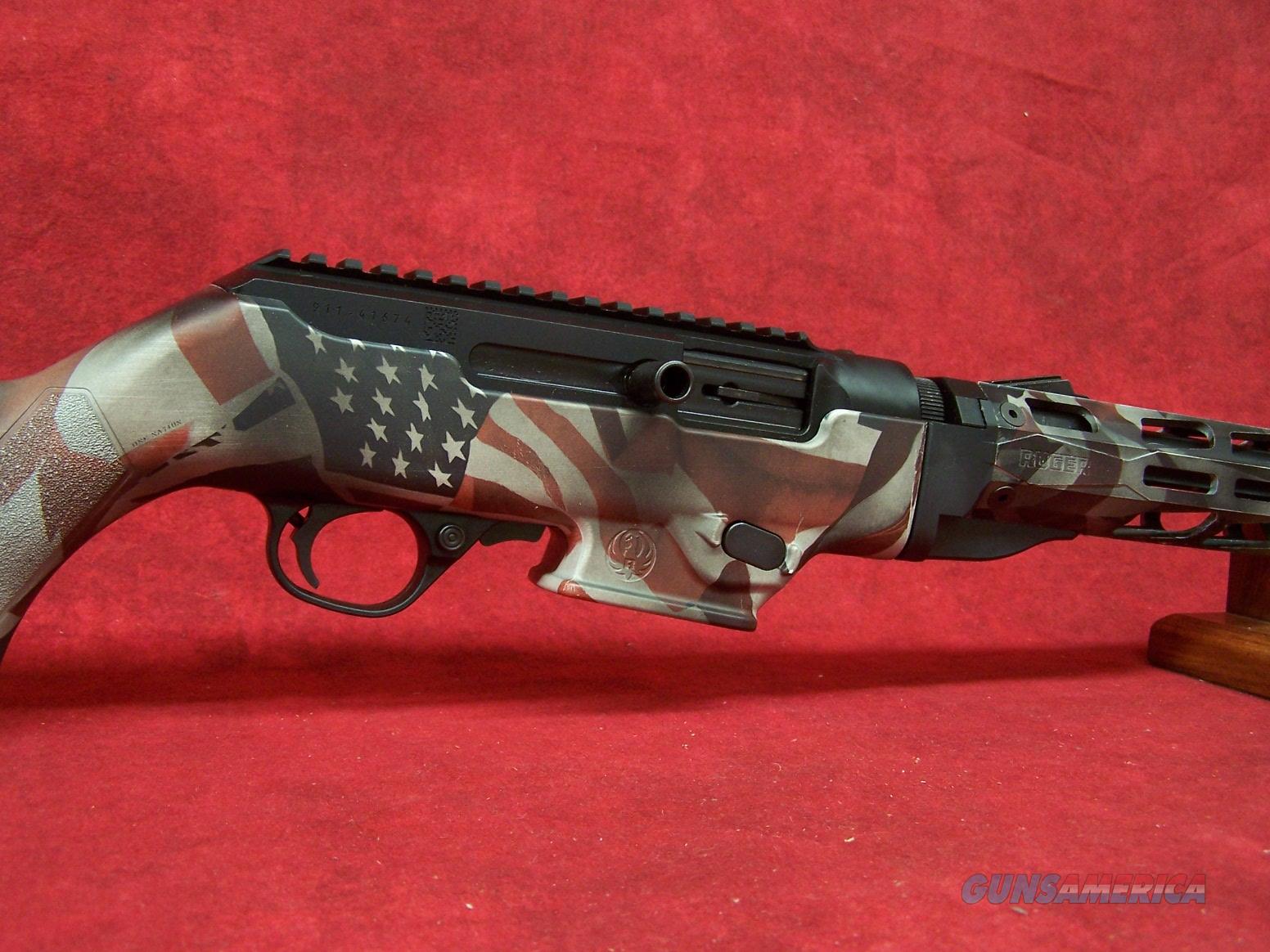 ruger 9mm carbine american flag