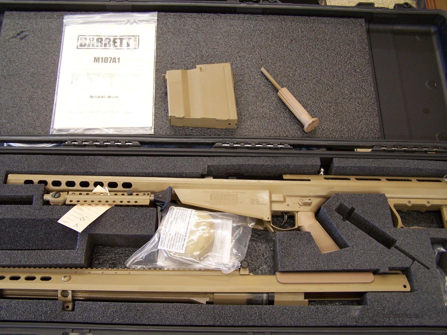 Barrett M107a1 50 Bmg 29 Barrel W For Sale At