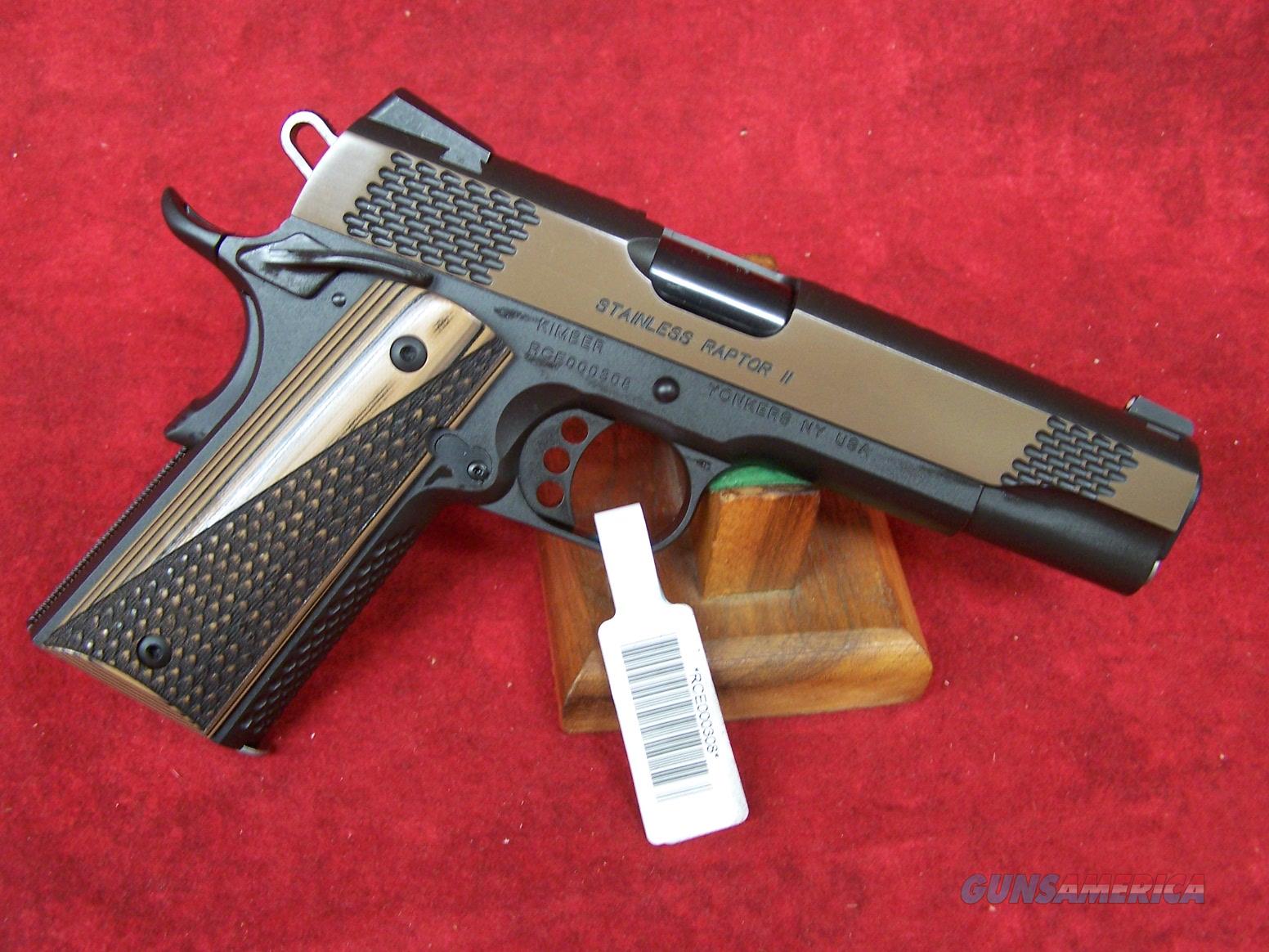 Kimber 1911 Stainless Raptor Collec... for sale at Gunsamerica.com ...