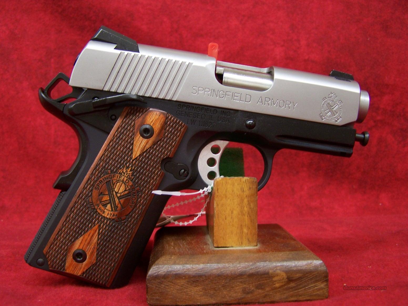 Springfield Armory Micro Compact Custom 1911 A For Sale 5299