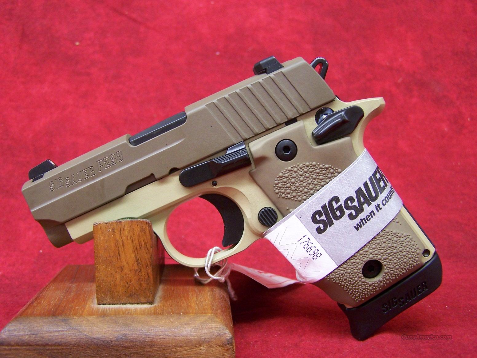 Sig Sauer P238 Desert Tan 380 238 For Sale At