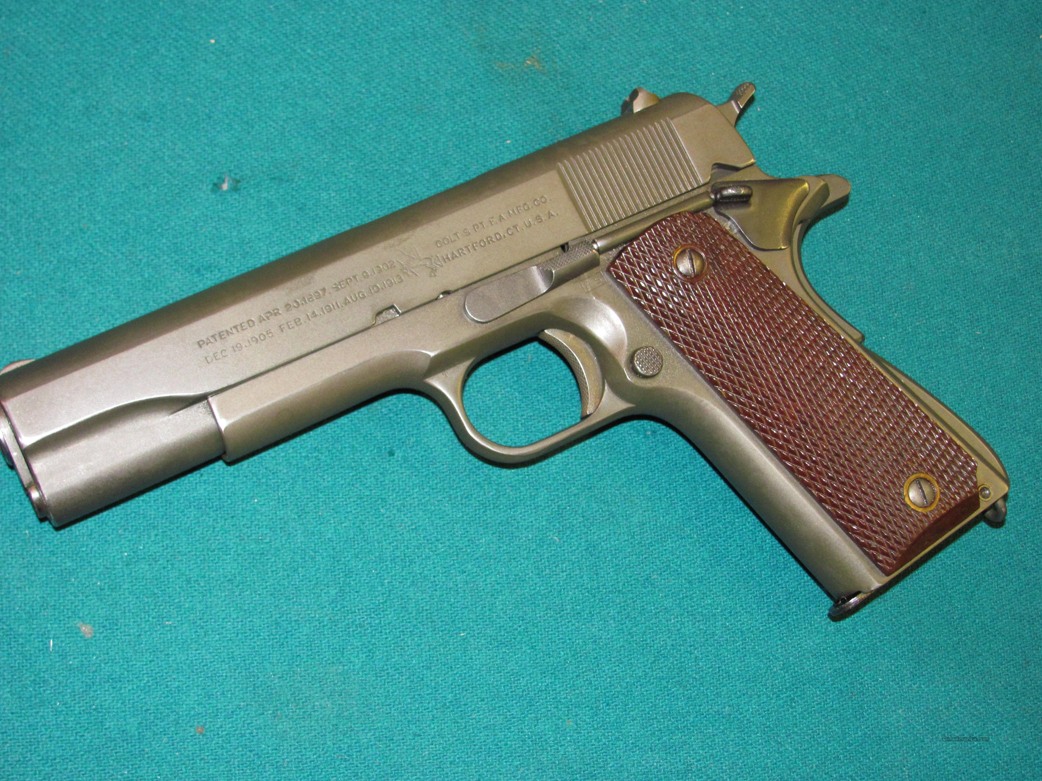 Colt 1911 A1 1941 Rs Issue For Sale At 920244910 8210
